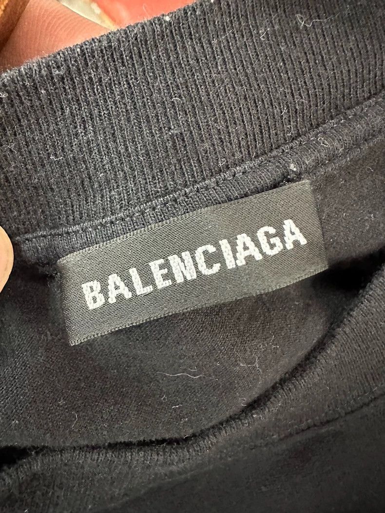 Balenciaga Balenciaga Clock Short Sleeve Size US M / EU 48-50 / 2 - 2 Thumbnail