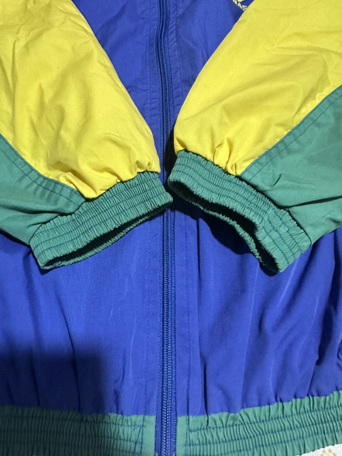 Vintage Vtg 90s umbro Brazil national team track jacket Size US L / EU 52-54 / 3 - 7 Thumbnail