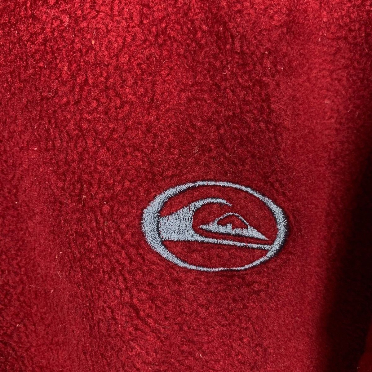 Quiksilver QUIKSILVER Pullover Red Fleece Crewneck Sweater #1585-C71 Size US L / EU 52-54 / 3 - 10 Thumbnail
