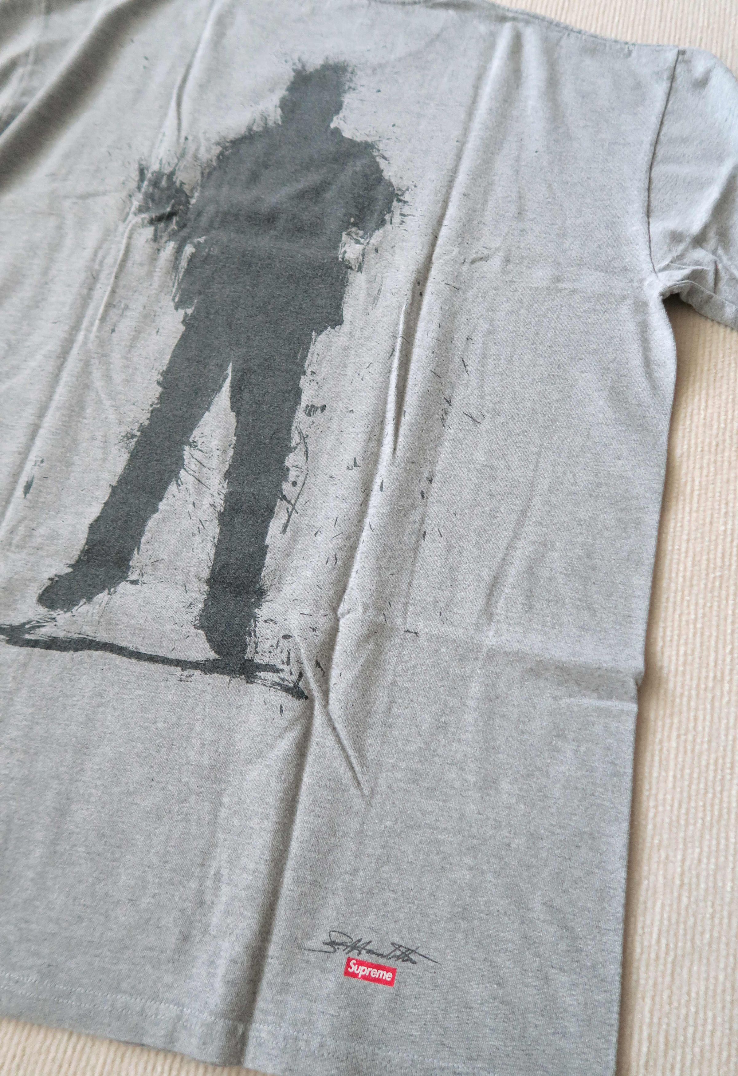 Supreme Supreme Richard Hambleton Shadow Man Splattered T-Shirt Size US XL / EU 56 / 4 - 5 Thumbnail