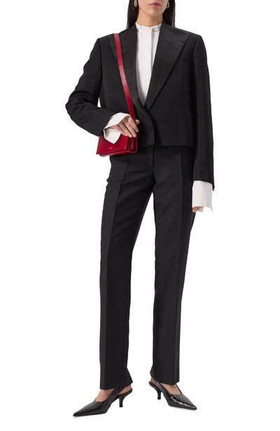 Jil Sander o1loc1c0426 Wool Jacket in Black Size XL / US 12-14 / IT 48-50 - 2 Thumbnail