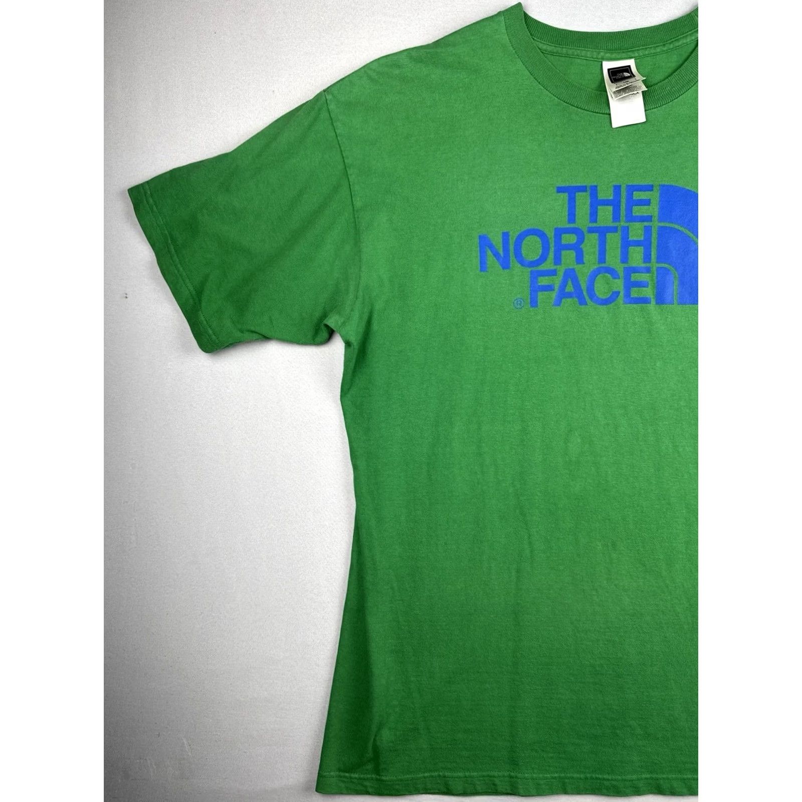 The North Face The North Face Y2K Logo T Shirt Green Outdoor USA Mens L Size US L / EU 52-54 / 3 - 3 Thumbnail