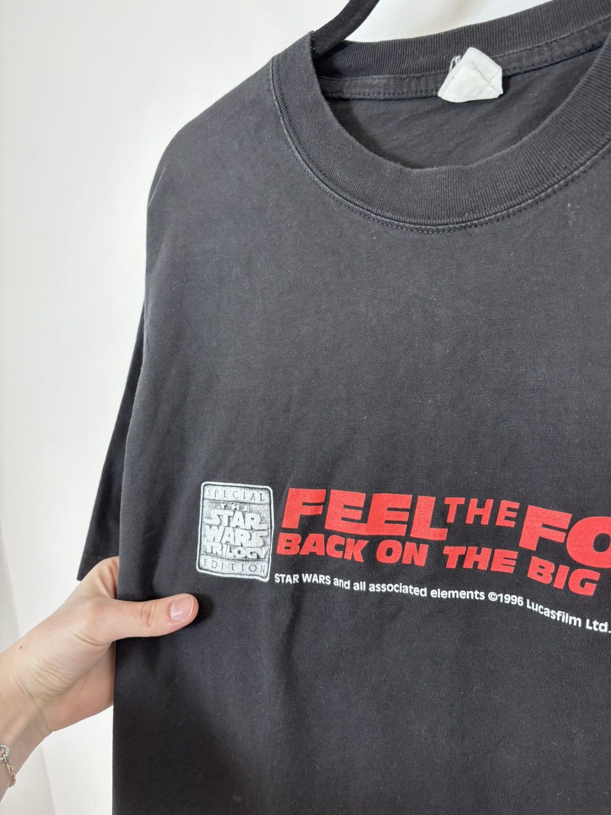 Star Wars Vintage Star Wars Trilogy 1996 Special Edition Black T-Shirt Size US L / EU 52-54 / 3 - 8 Thumbnail