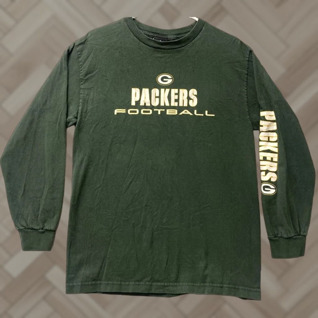 NFL NFL Packers Long Sleeve T-Shirt Men M Green 11436 Burgundy / Green / 90s Team Spirit Mens Shirt Size US M / EU 48-50 / 2 - 1 Thumbnail