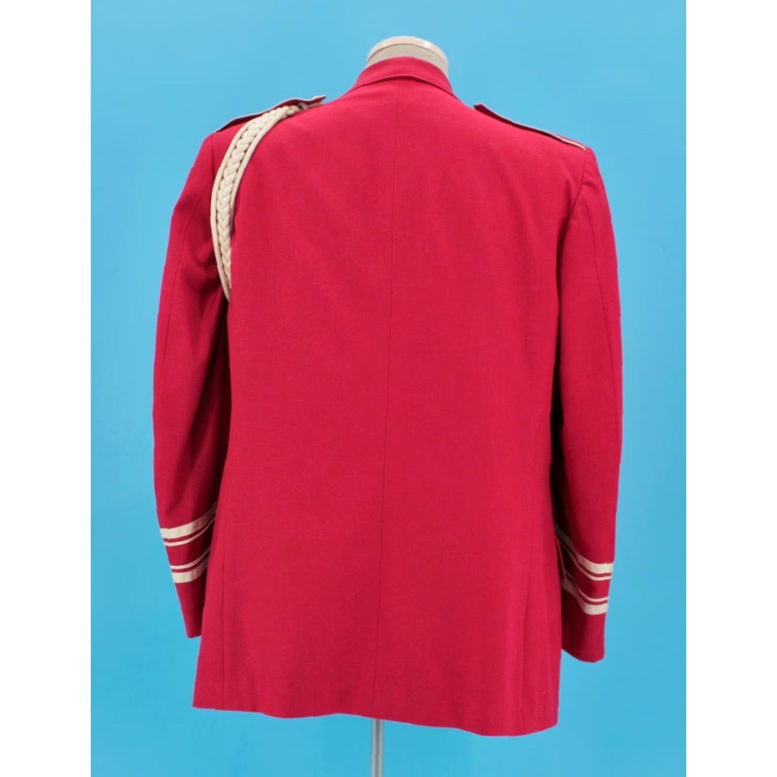 Vintage VINTAGE Mens VTG 70s Red Marching Band Jacket Sz 42 R 1970s Size US XS / EU 42 / 0 - 3 Thumbnail