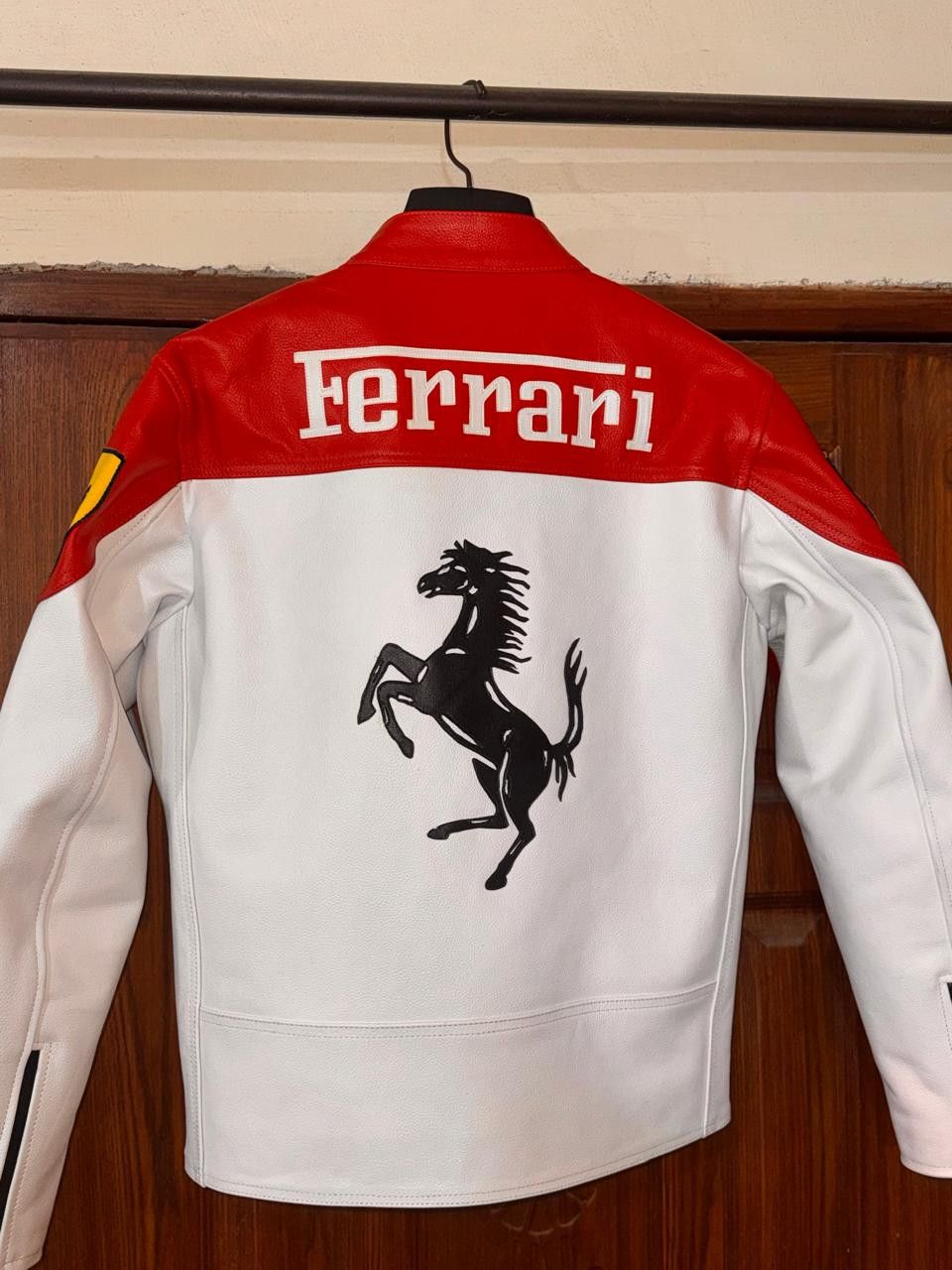 Ferrari × Vintage Vintage Ferrari Leather Jacket Size US L / EU 52-54 / 3 - 9 Thumbnail