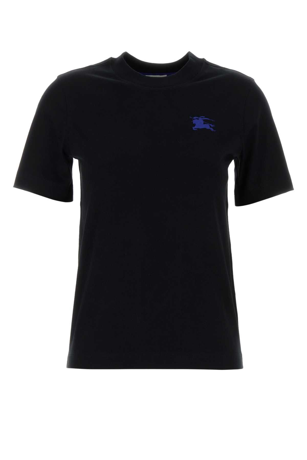 Black Cotton T-Shirt