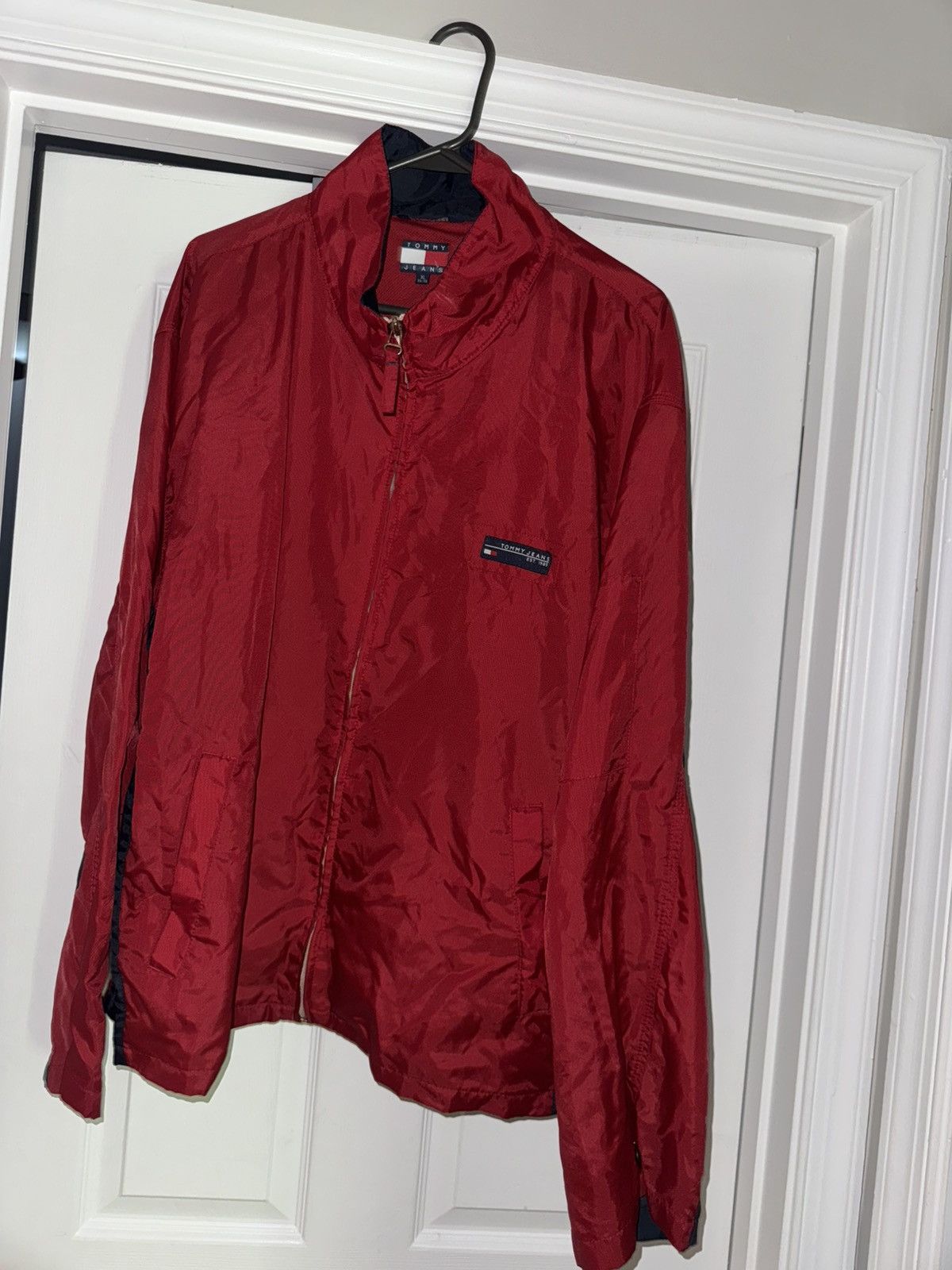Tommy Hilfiger Tommy Hilfiger Windbreaker Sports Jacket Size US XL / EU 56 / 4 - 2 Thumbnail