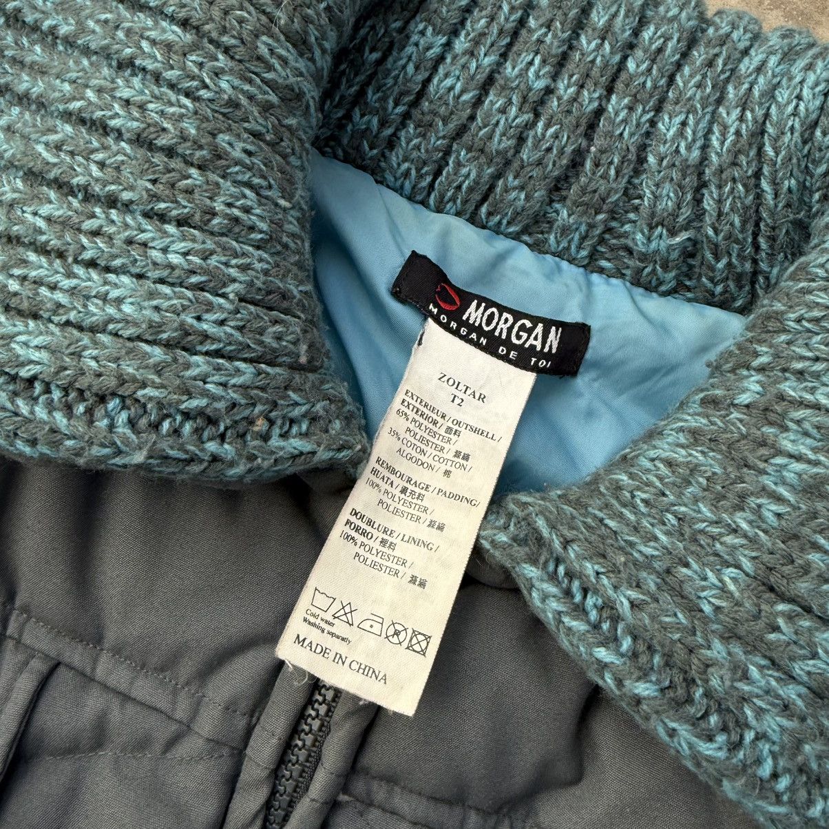Morgan De Toi Morgan De Toi Grey Puffer Jacket Size M / US 6-8 / IT 42-44 - 4 Thumbnail