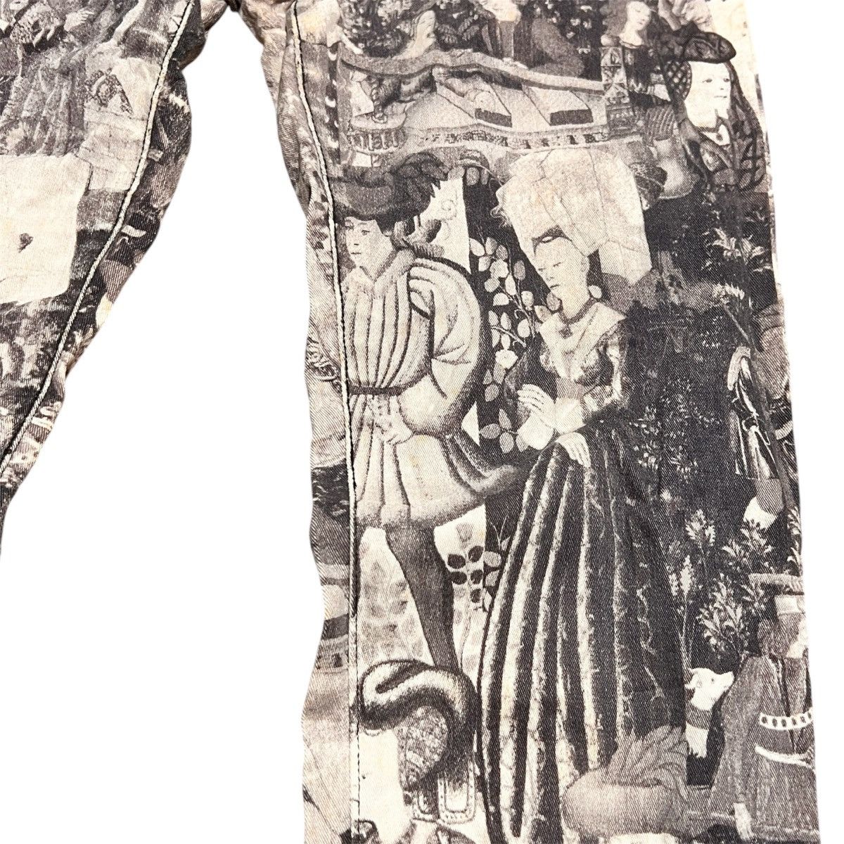 Seditionaries Punk Denim Art Inspired Design Size US 30 / EU 46 - 6 Thumbnail