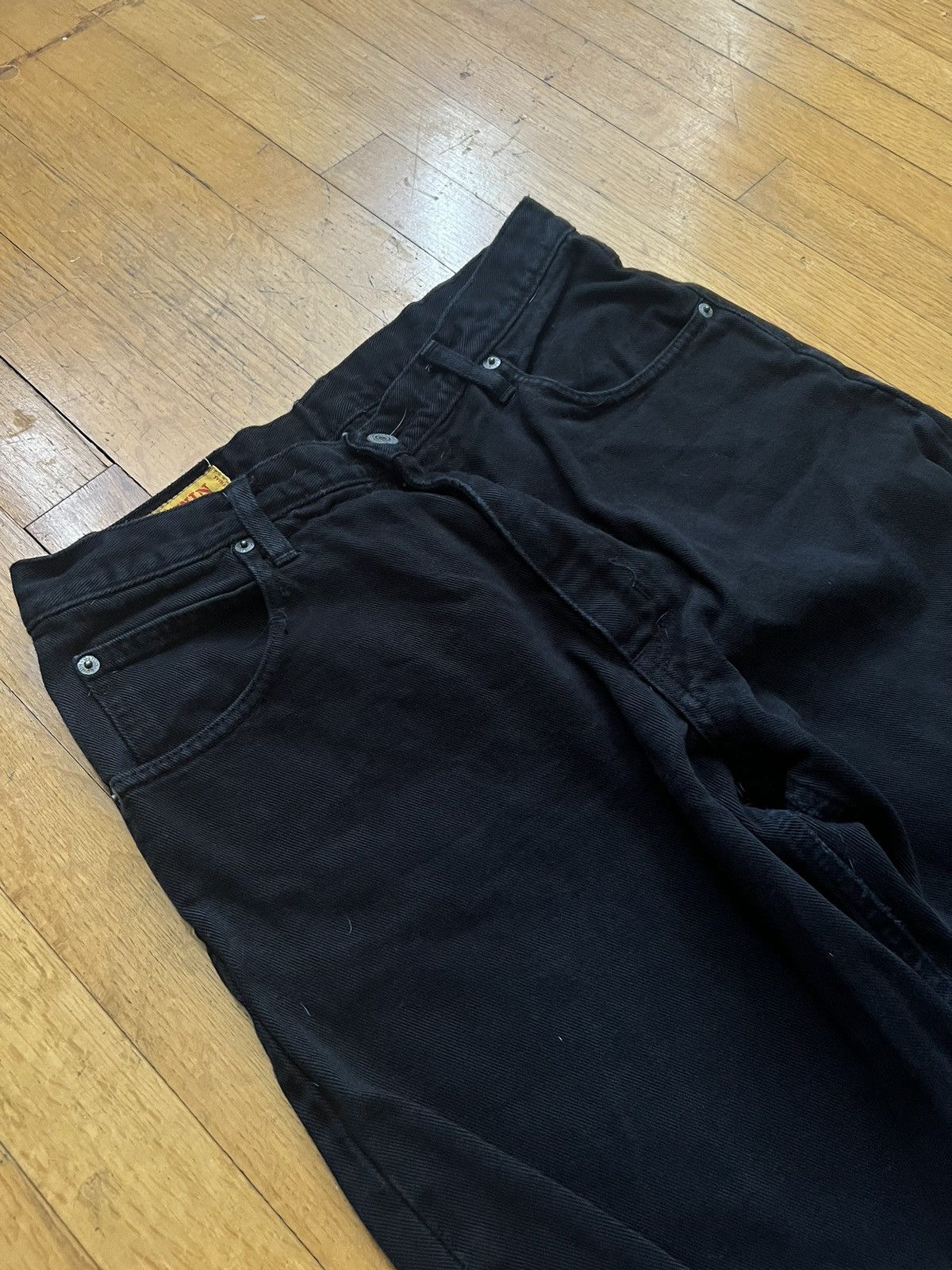 Edwin Vintage Edwin Black Denim Size US 30 / EU 46 - 2 Thumbnail