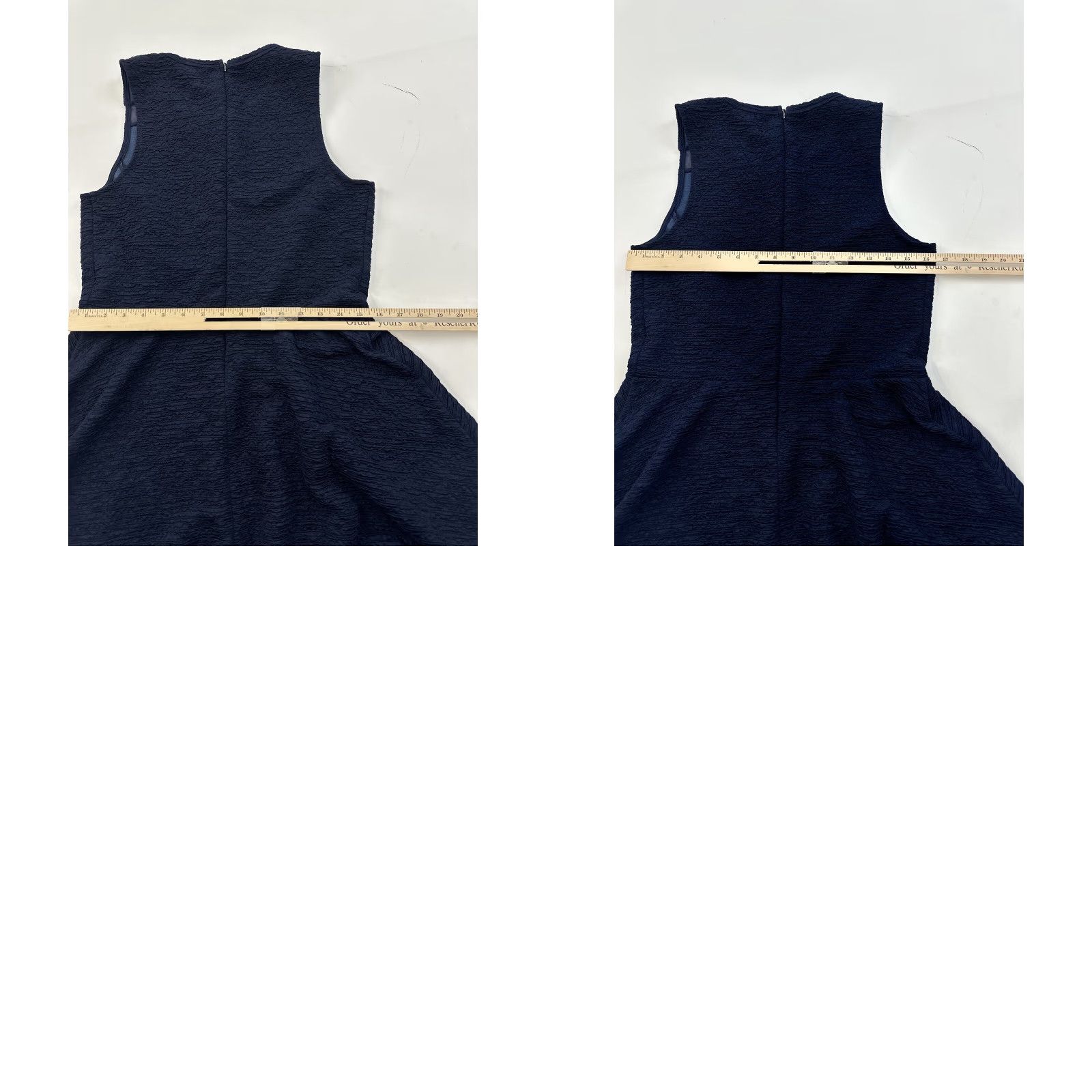 Vintage Charming Charlie Dress Women L Blue Fit & Flare Sleeveless Knee Length Size L / US 10 / IT 46 - 8 Thumbnail