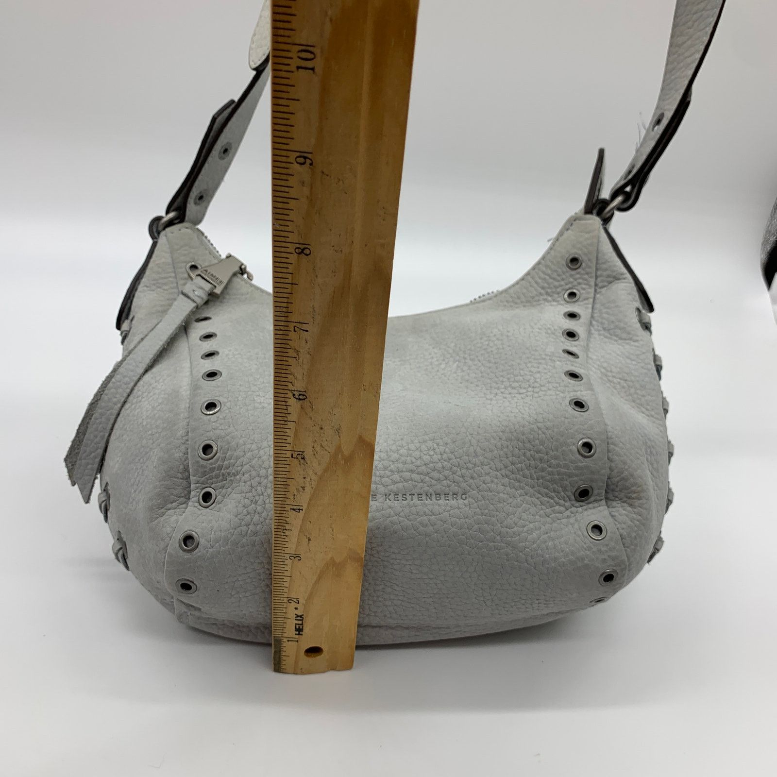 Other Aimee Kestenberg Nubuck Crossbody Purse Austin Vibes Arctic Size ONE SIZE - 6 Thumbnail