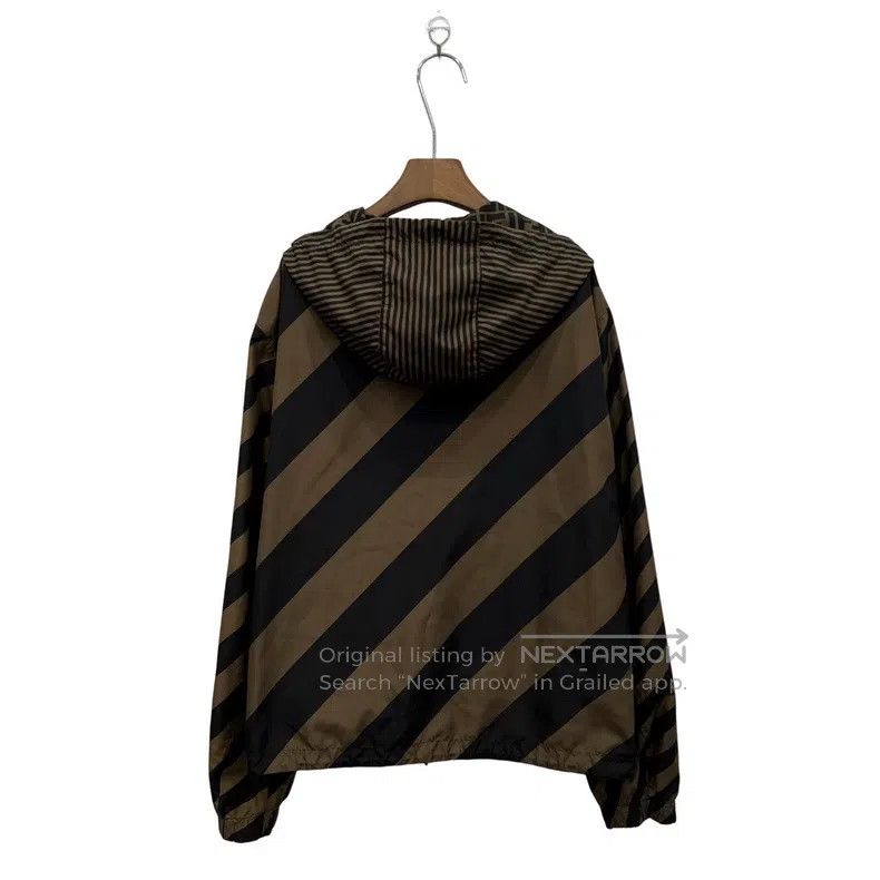Fendi Fendi Classic old logo reversible windbreaker Size US L / EU 52-54 / 3 - 4 Thumbnail