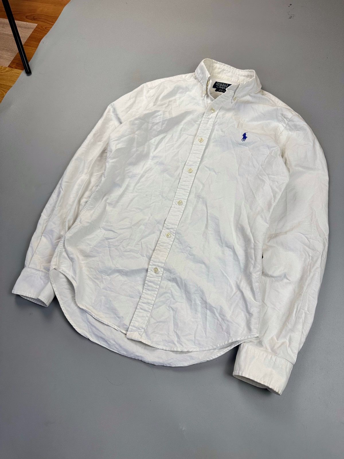 Polo Ralph Lauren Ralph Lauren White solid Cotton shirt Slim Size S / US 4 / IT 40 - 1 Thumbnail