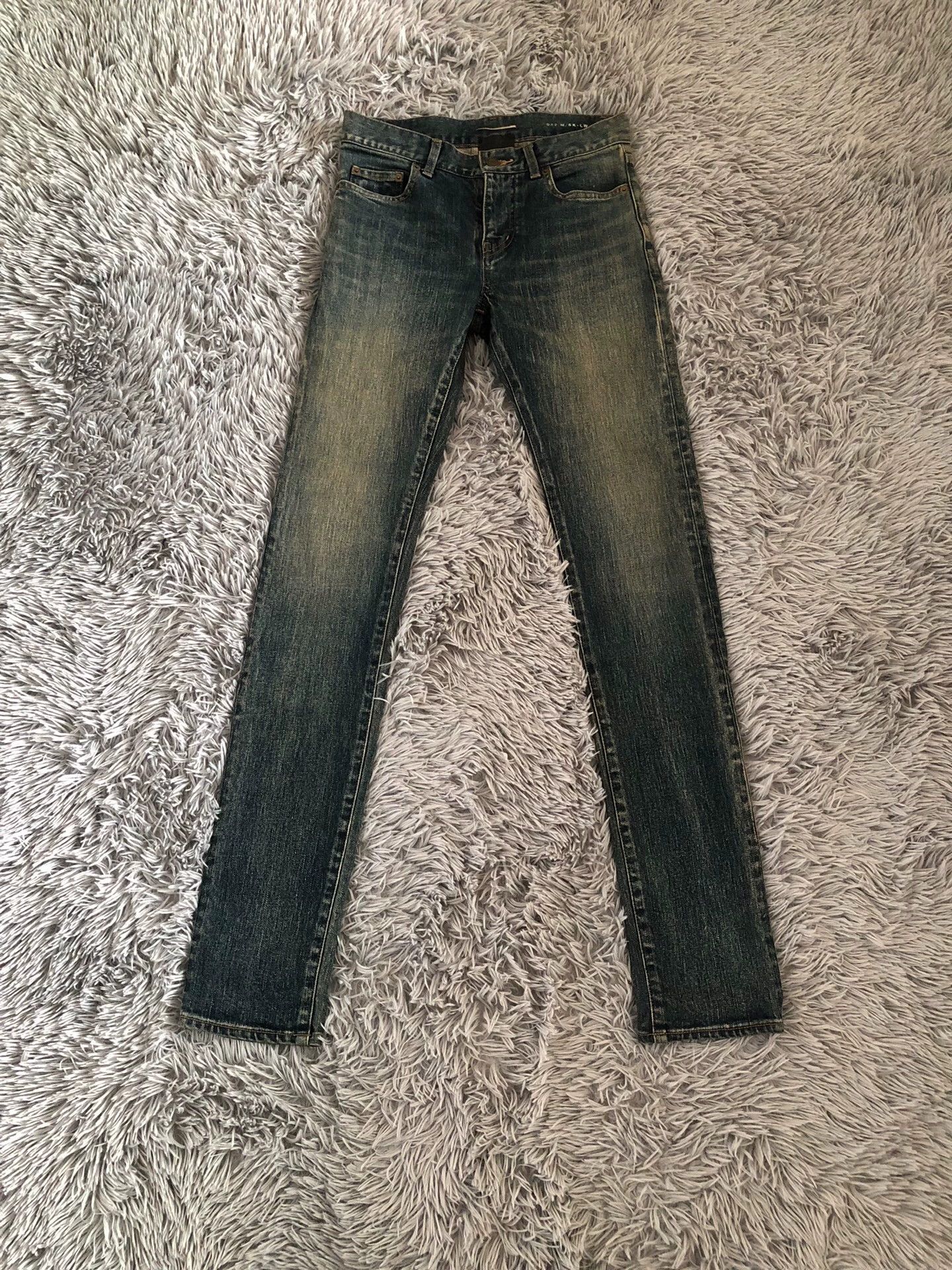 Saint Laurent Paris Saint Laurent Paris Washed basic jeans Size US 26 / EU 42 - 1 Thumbnail