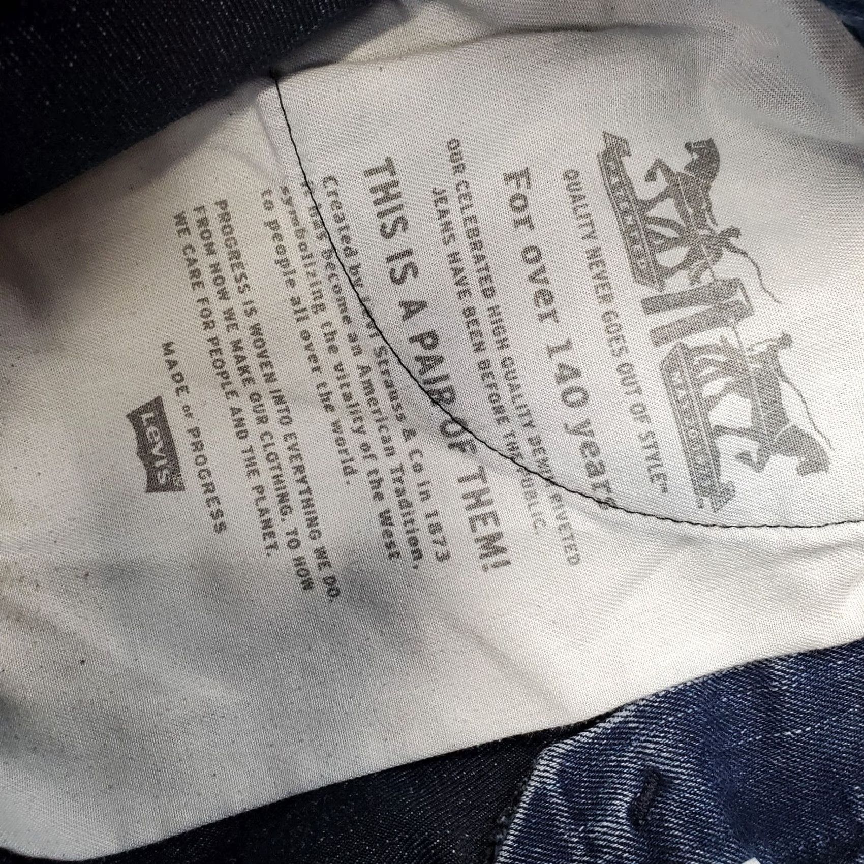 Levi's Levi's 511 Skinny Jeans Mens 30x32 Blue Denim Regular Fit Medium Wash 5-Pocket, Size 30, Mens, Jeans, Blue, 511 Skinny, 5-Pocket, Regular Fit Size US 30 / EU 46 - 5 Thumbnail