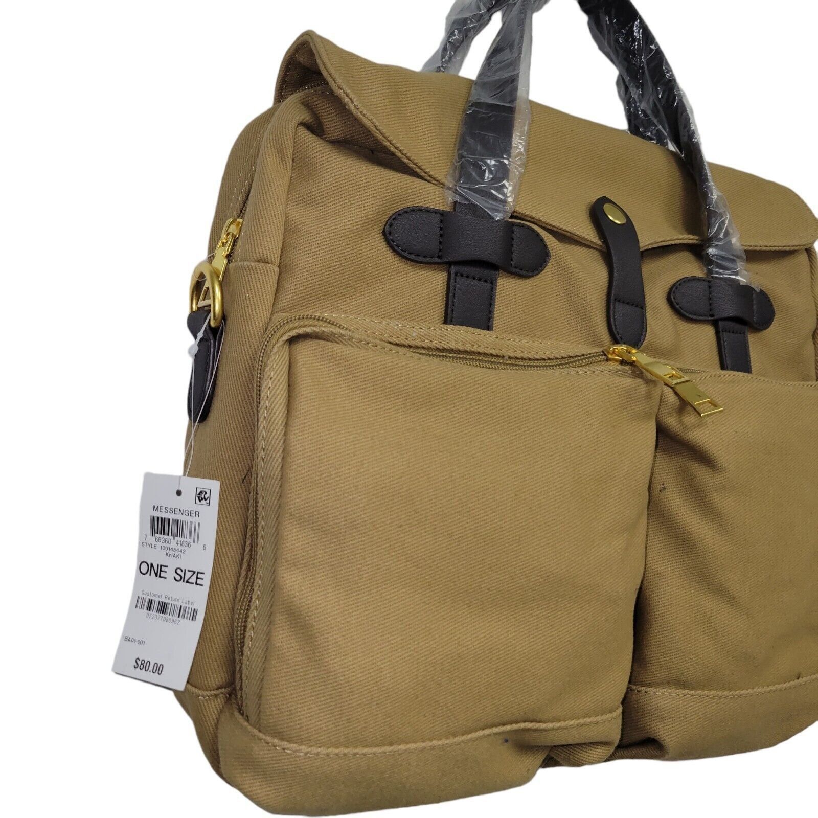 Club Room Men's Clubroom Messenger Bag. New With Tags $80 Size ONE SIZE - 2 Thumbnail