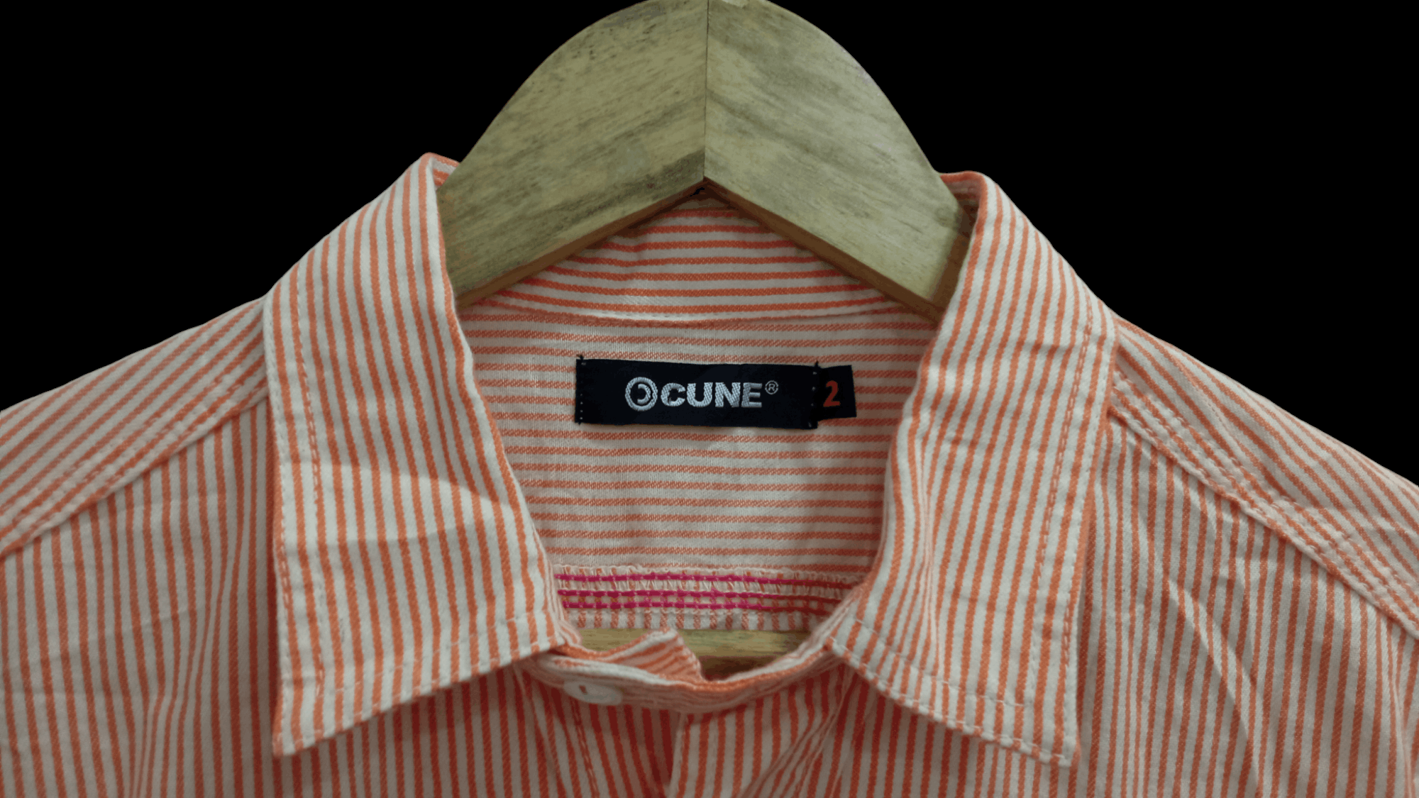 Japanese Brand × Vintage 🔥🔥Vintage Style Cune Striped Shirt Size US M / EU 48-50 / 2 - 12 Thumbnail