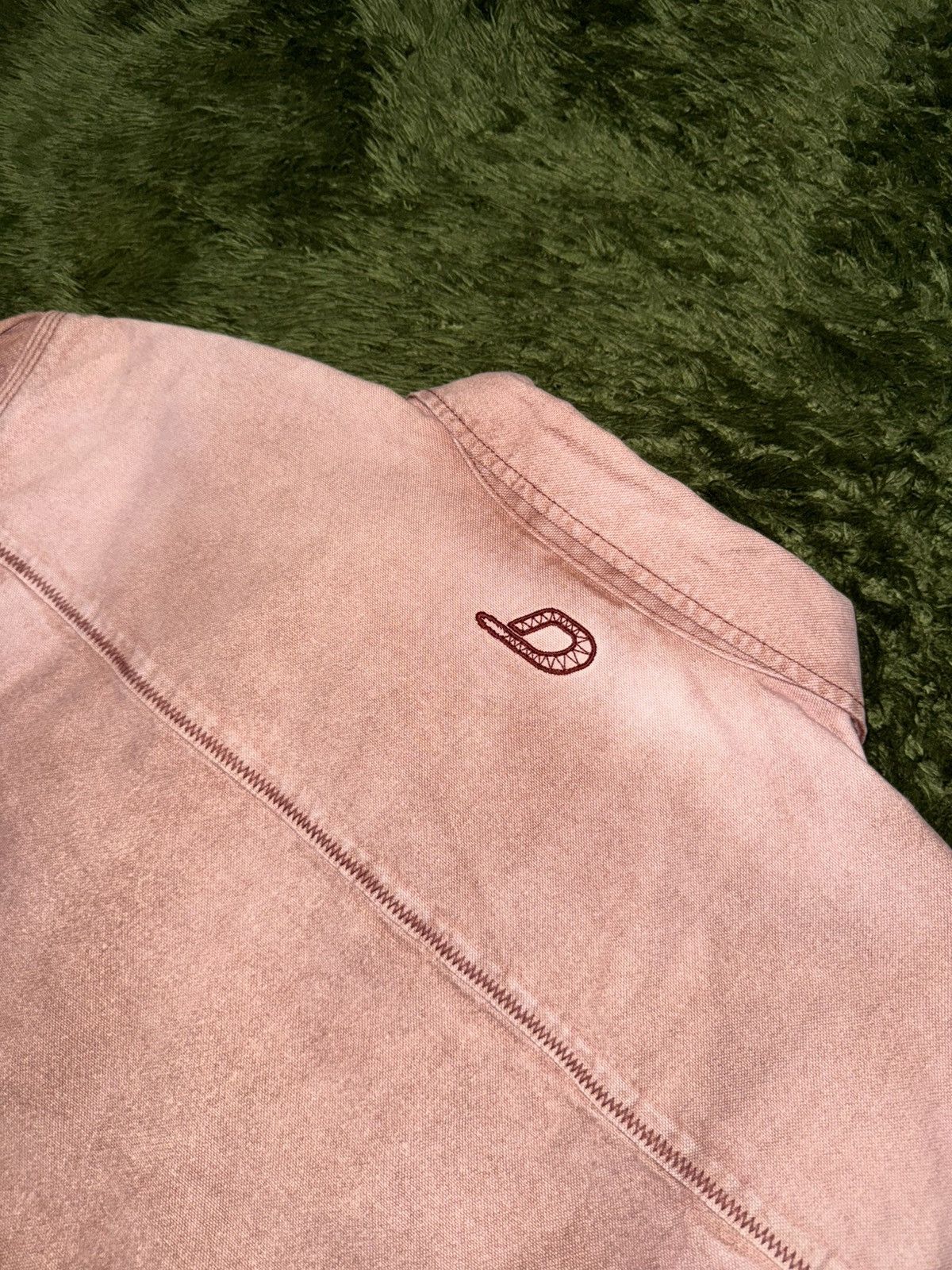 Dickies [XL] Dickies Washed Snake Detail Eisenhower Jacket Red Size US XL / EU 56 / 4 - 8 Thumbnail