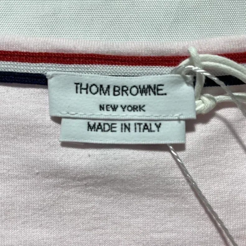 Thom Browne Thom Browne Cotton Crewneck Short-Sleeve T-Shirt Size US L / EU 52-54 / 3 - 5 Thumbnail