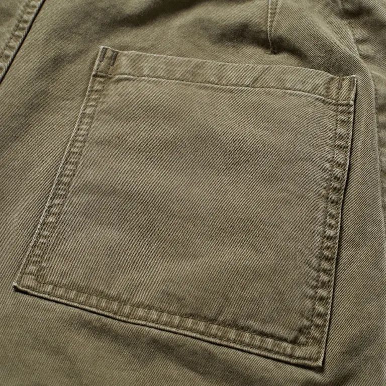 JW Anderson o1mle0125 Front Pocket Fold Trouser in Khaki Size US 40 / EU 56 - 3 Thumbnail