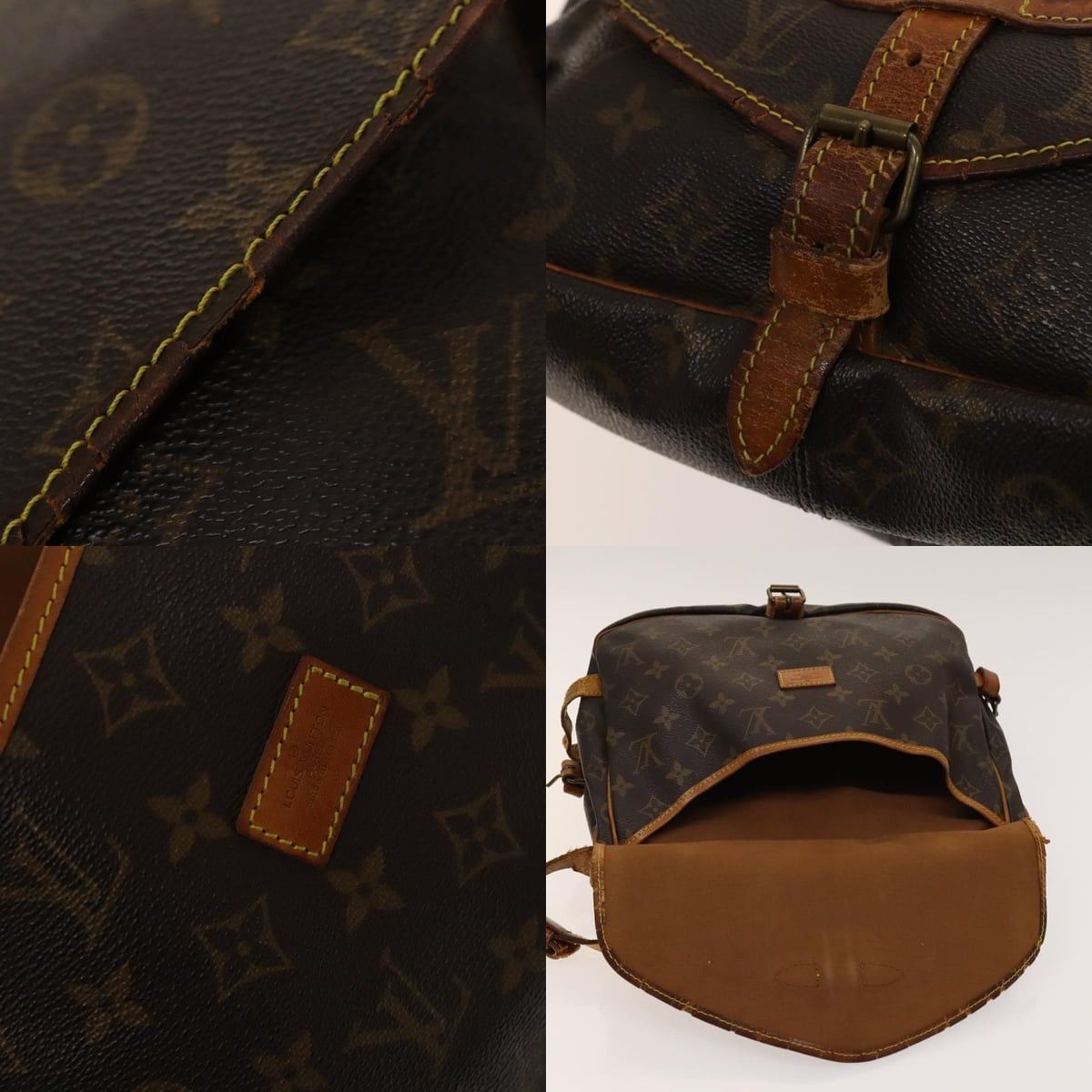 Louis Vuitton LOUIS VUITTON Monogram Saumur 30 Shoulder Bag M42256 Size ONE SIZE - 12 Thumbnail