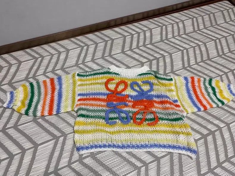 Loewe Loewe Mohair rainbow sweater Size M / US 6-8 / IT 42-44 - 1 Thumbnail