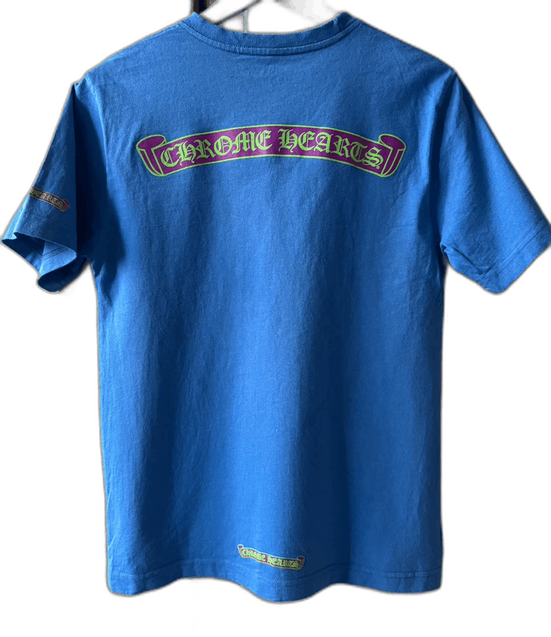 Chrome Hearts Chrome Hearts Blue Turbo Boost Tee Shirt | Grailed