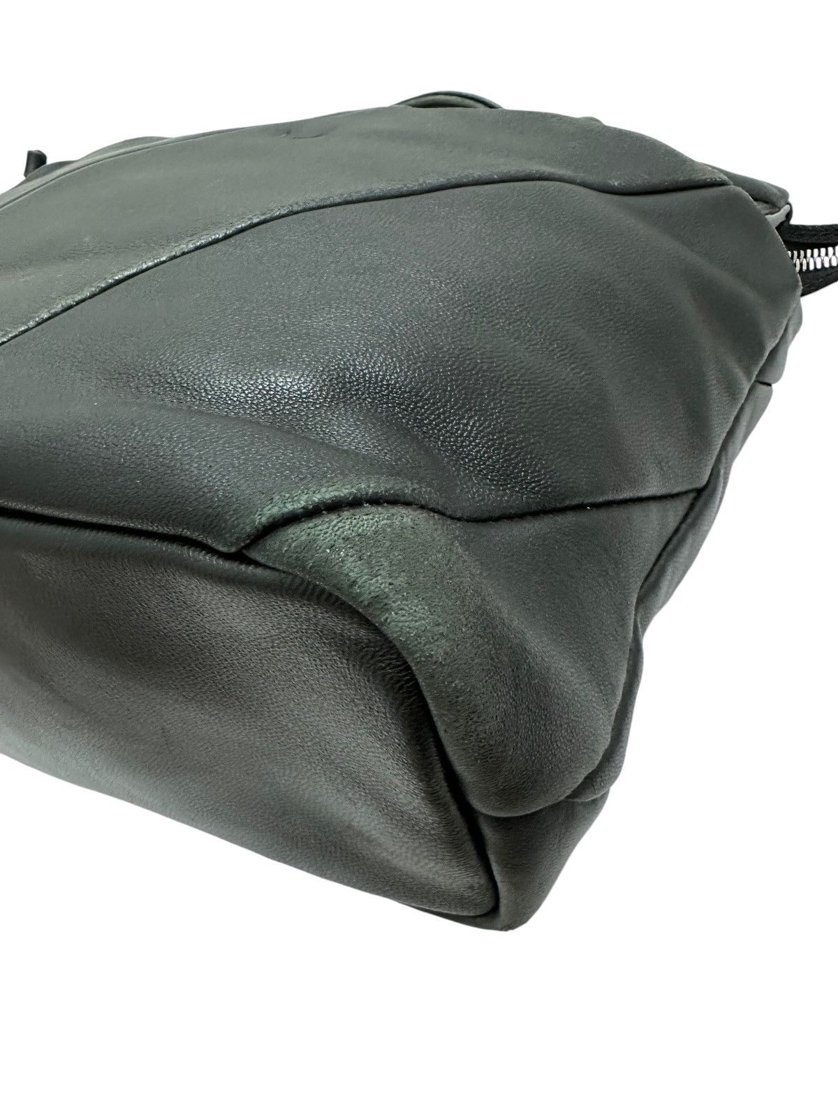 Yohji Yamamoto Vintage Yohji Yamamoto Leather Handbag Size ONE SIZE - 7 Thumbnail