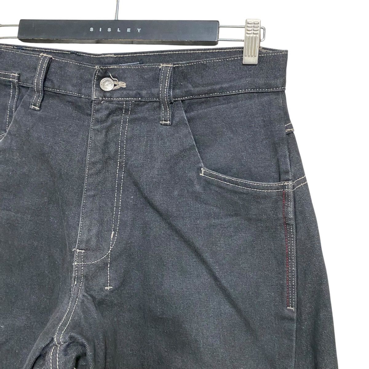 Fubu Vintage Fubu Denim Engineered Baggy Jeans Black Size US 33 - 5 Thumbnail