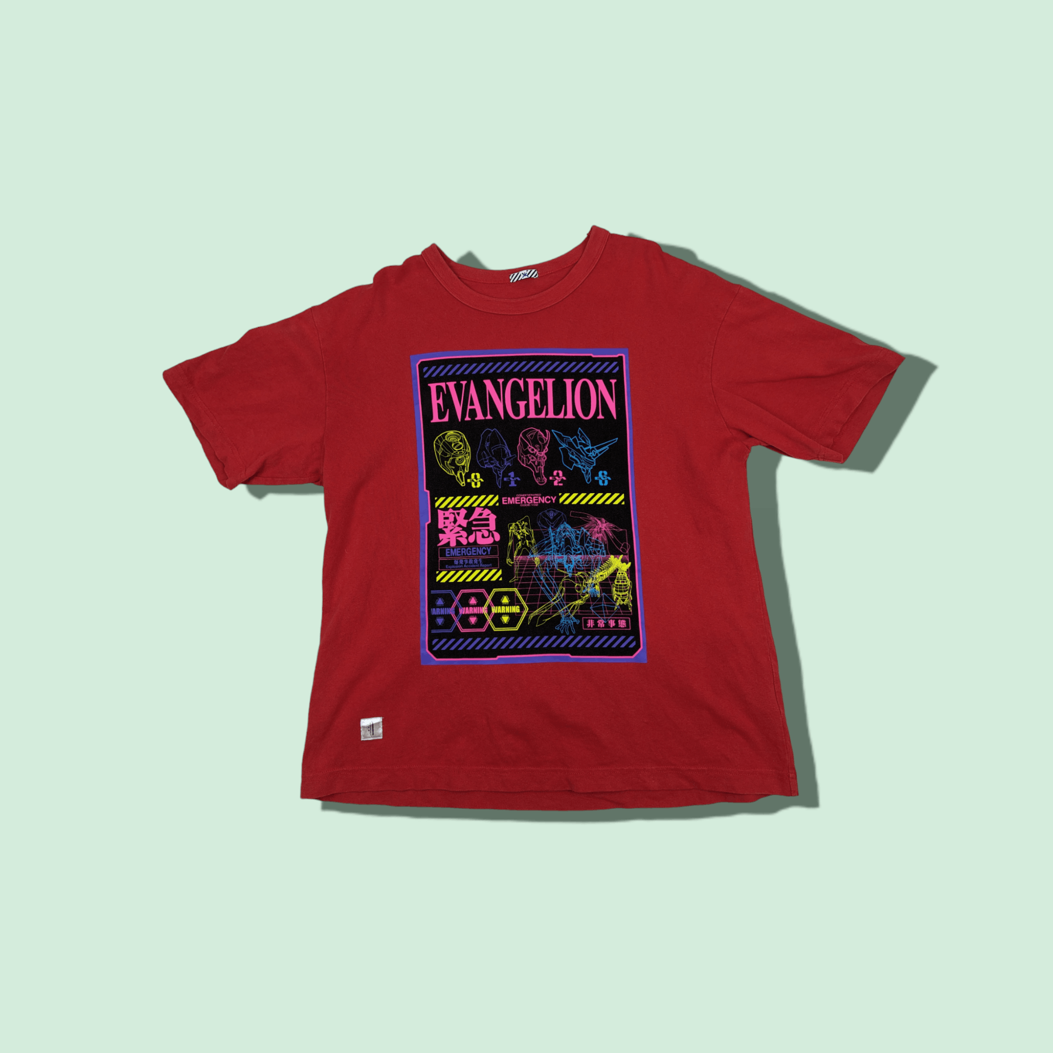 Anime Japan ANIME Neon Genesis Evangelion Graphic T-Shirt Size US M / EU 48-50 / 2 - 1 Thumbnail