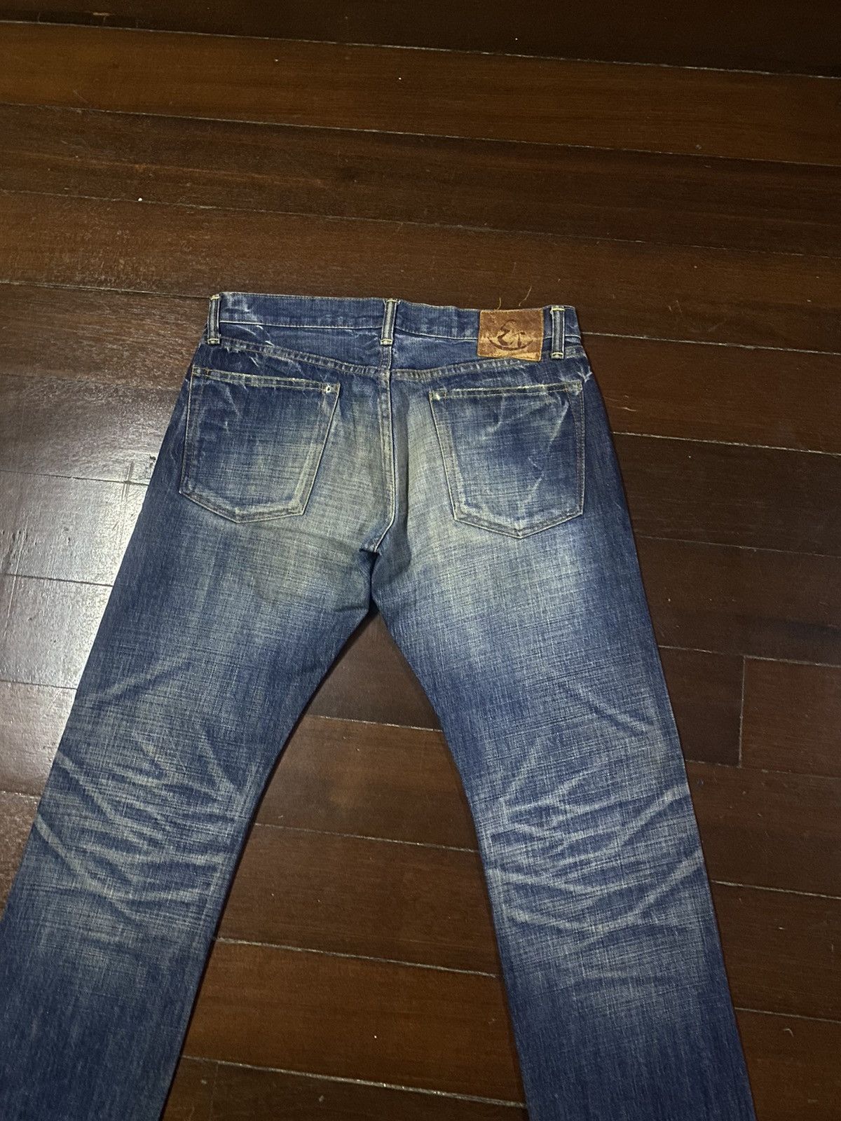 Eternal × Japanese Brand × Warehouse Rare Eternal Japan Distressed Denim mud wash clawmark Jeans Size US 35 - 7 Thumbnail