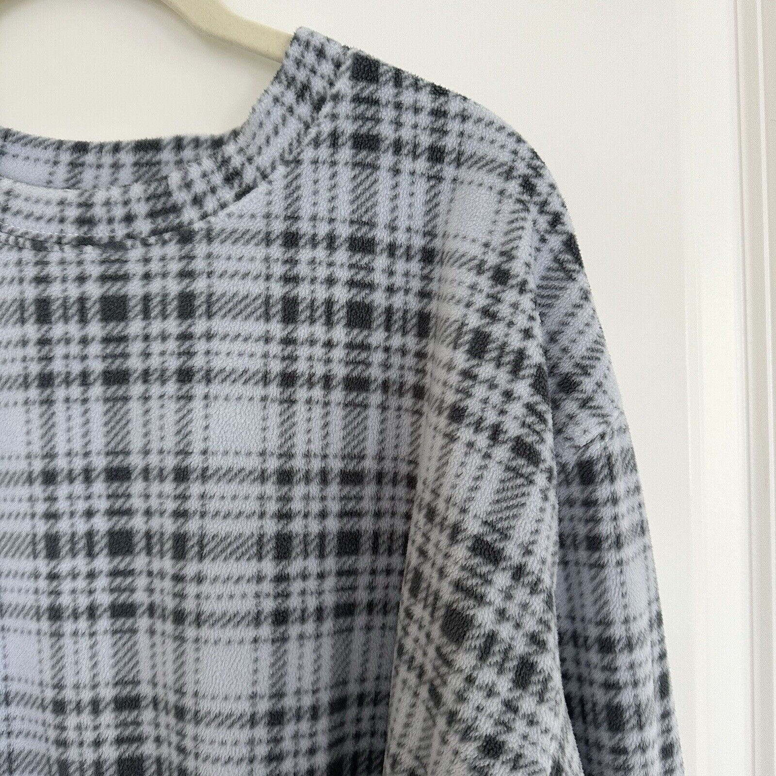 O'Neill O'NEILL Plaid Crewneck Sweater Long Sleeve Xenon Blue Size S Size M / US 6-8 / IT 42-44 - 2 Thumbnail