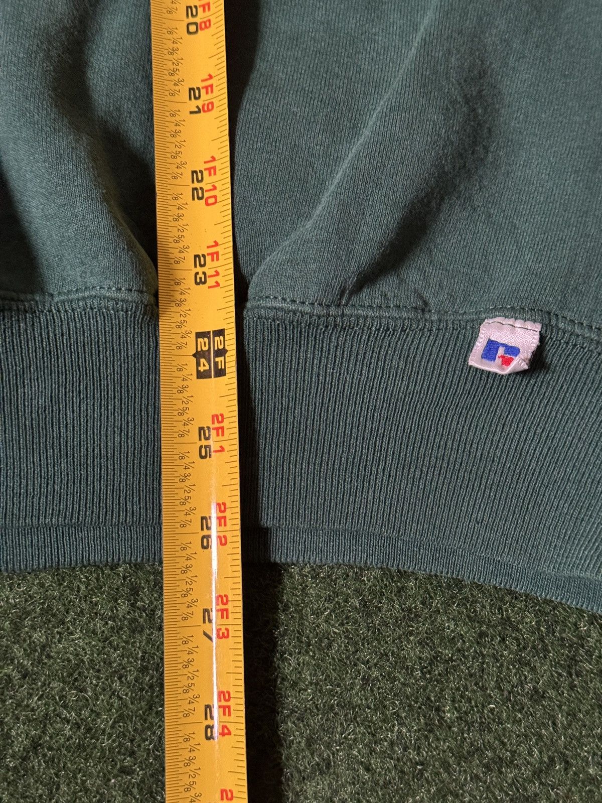 Russell Athletic × Vintage Vintage 90s Russell Athletic Blank Minimalist Sweatshirt Size US XL / EU 56 / 4 - 5 Thumbnail