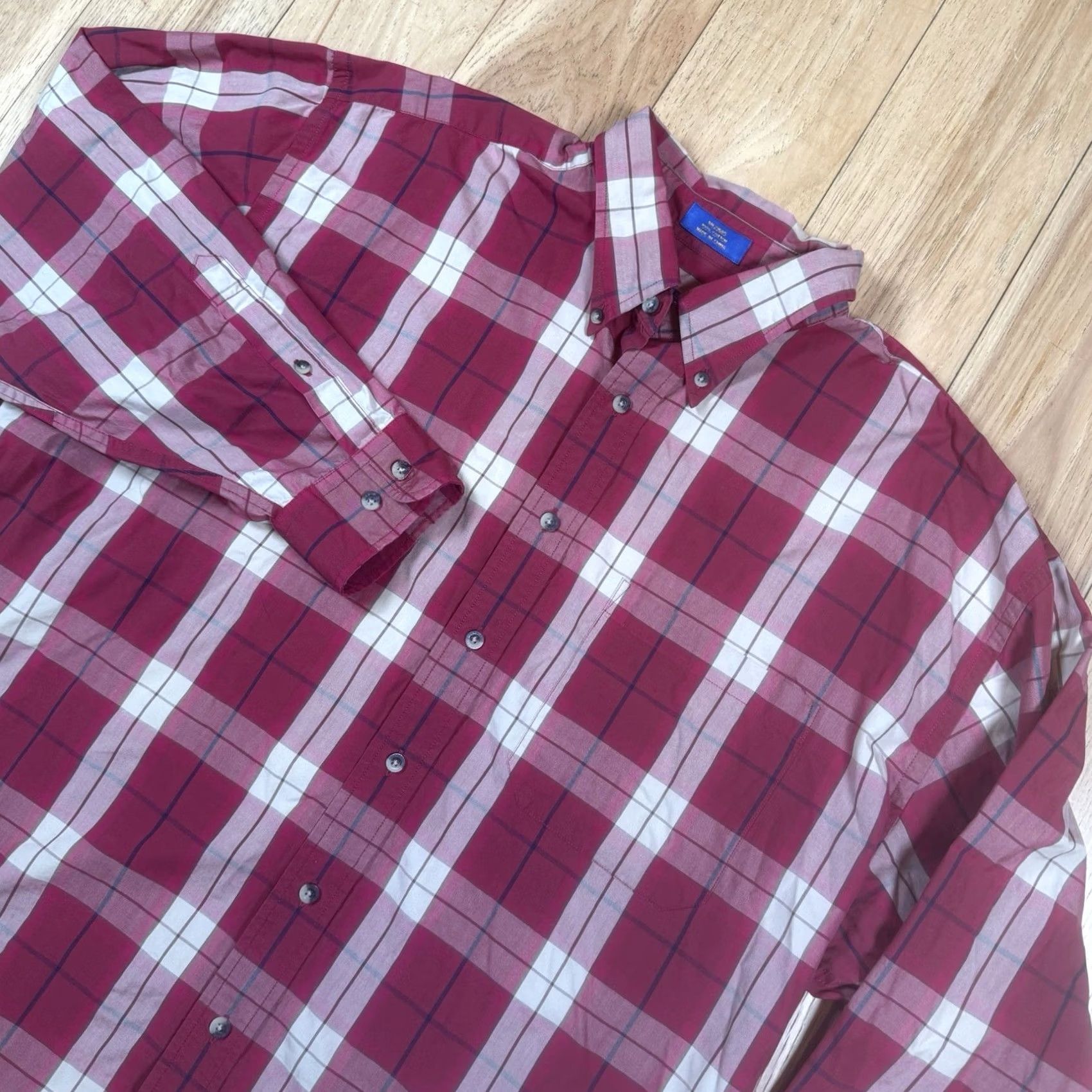 Pendleton Pendleton Button Shirt Mens XL Red Plaid Cotton Western Long Sleeve Size US XL / EU 56 / 4 - 2 Thumbnail