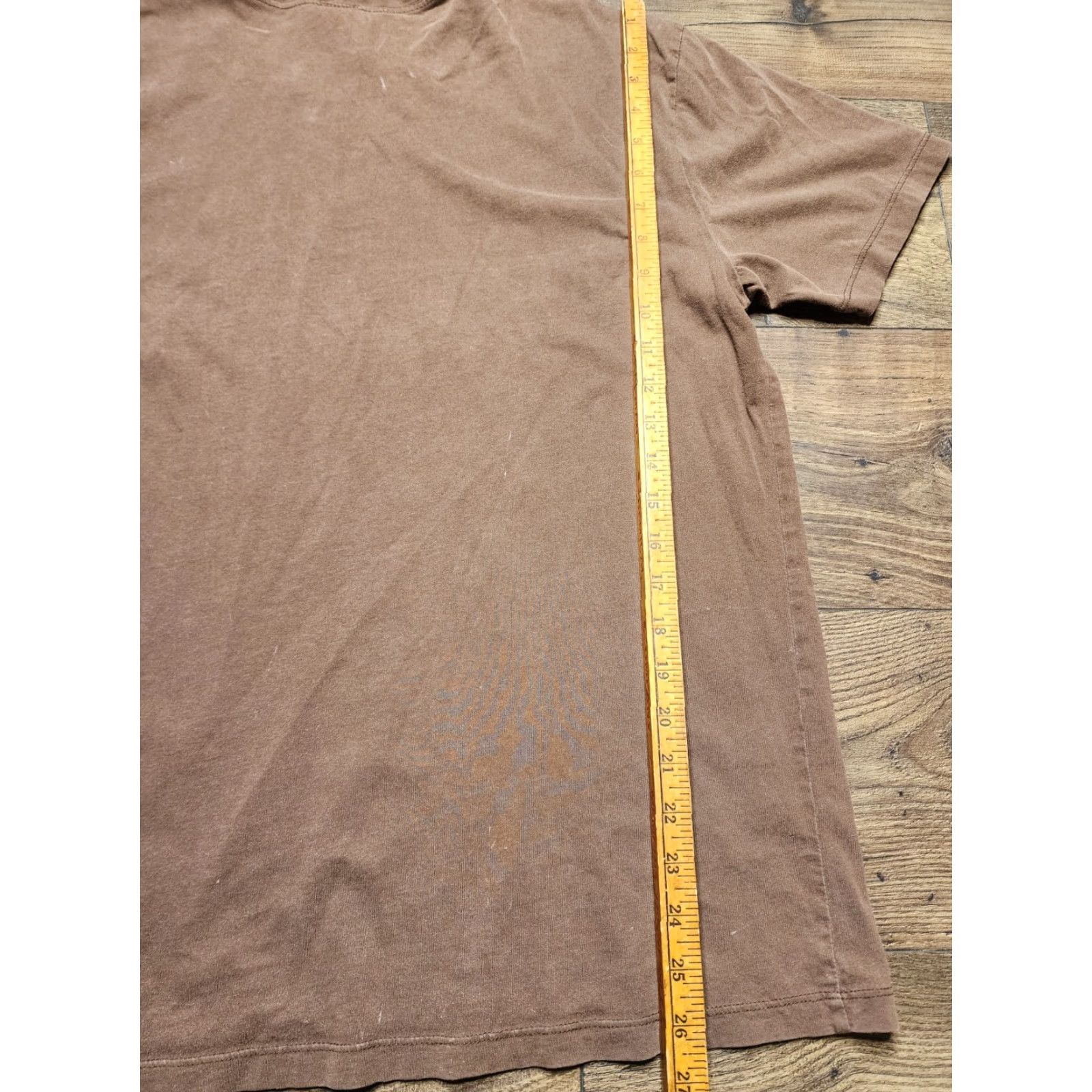 Etro AC/DC Rock N Roll T-Shirt Mens XL Brown Short Sleeve Anthill Trading Band Tee Distressed Size US XL / EU 56 / 4 - 3 Thumbnail