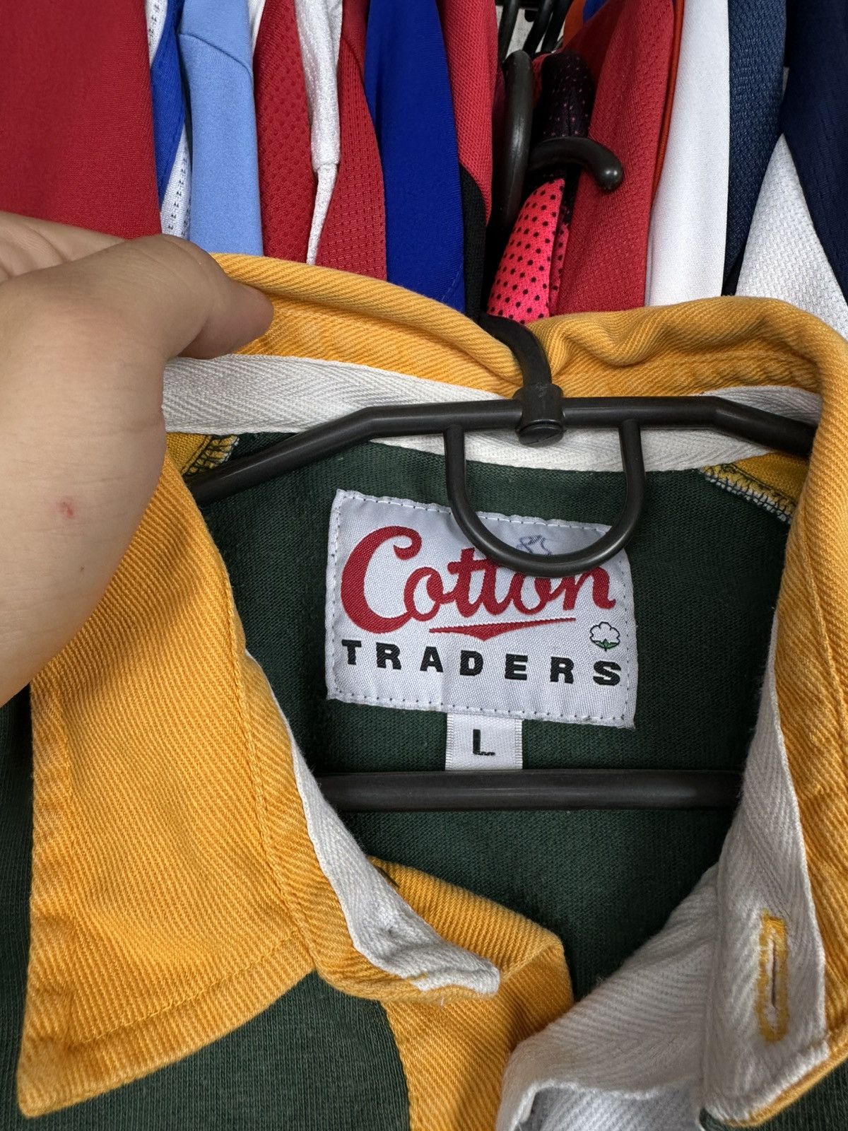 Cotton Traders × Vintage SOUTH AFRICA VINTAGE 1994 RUGBY JERSEY SHIRT COTTON TRADERS Size US L / EU 52-54 / 3 - 5 Thumbnail