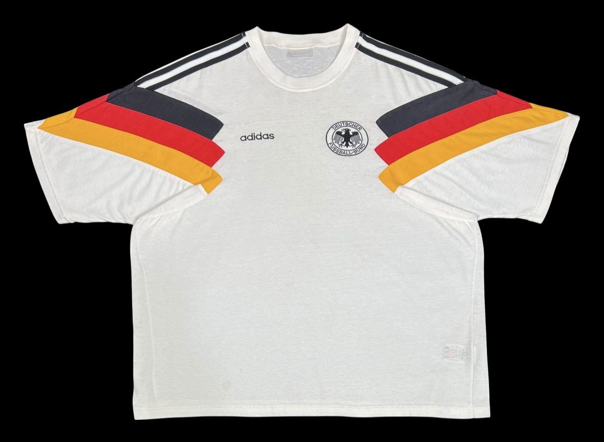 Adidas Vintage 90’s Adidas Soccer Germany Training Jersey Shirt Size US M / EU 48-50 / 2 - 1 Thumbnail