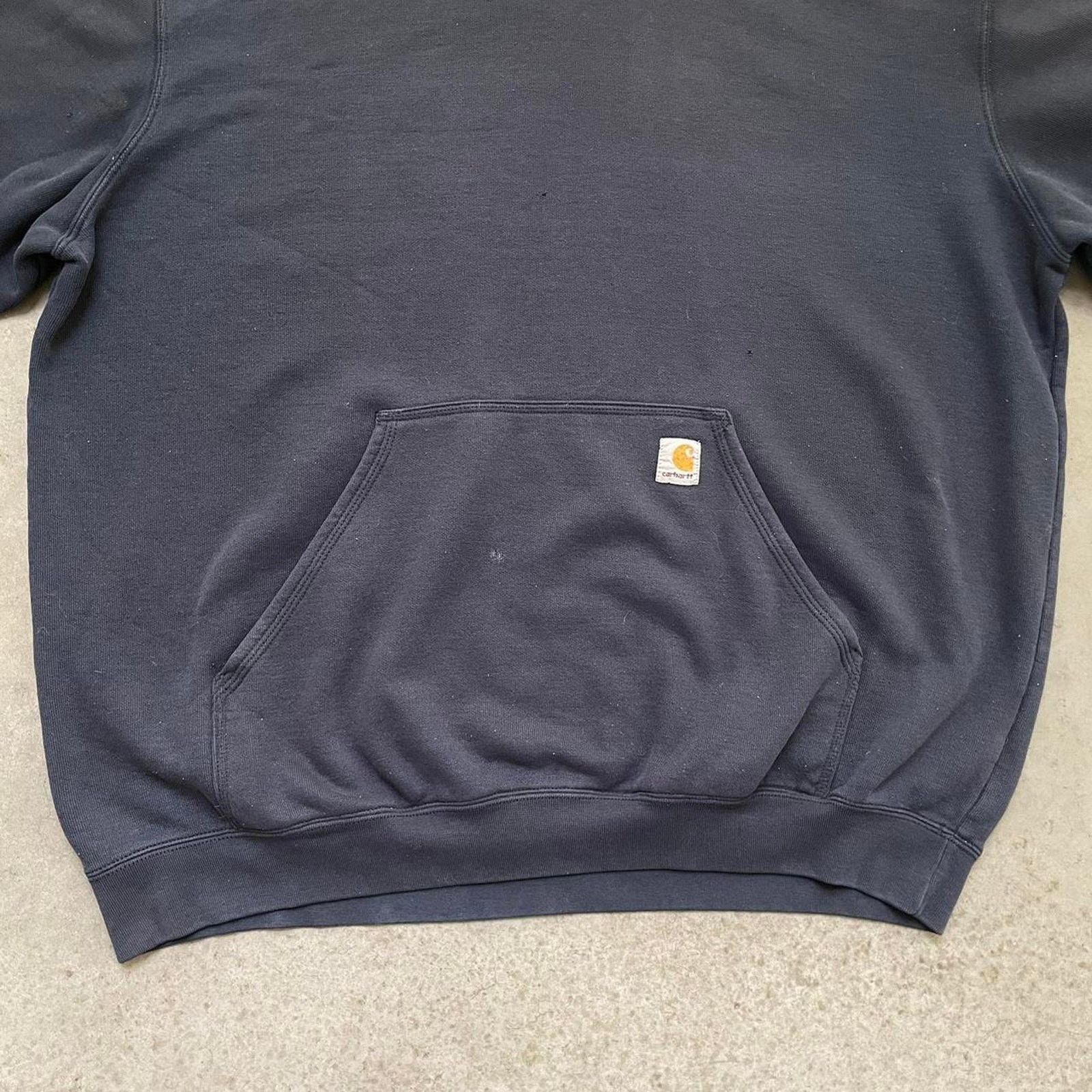 Carhartt Vintage Carhartt Navy Hoodie Size US L / EU 52-54 / 3 - 2 Thumbnail