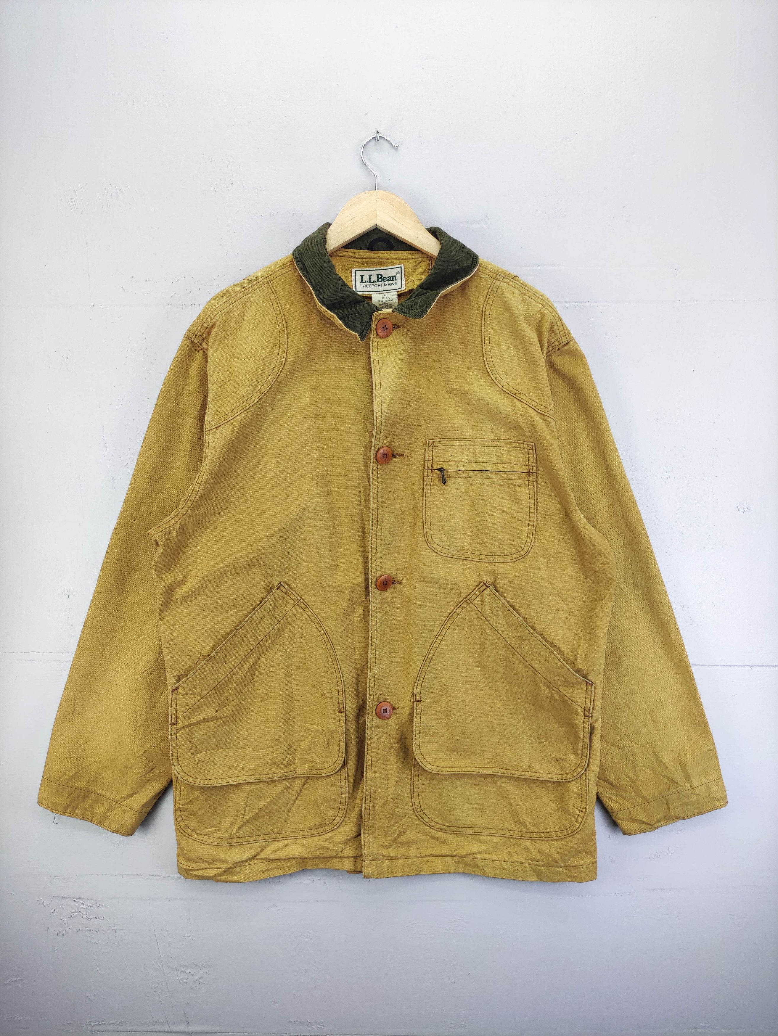 L.L. Bean Vintage L.L. Bean Chore Jacket Button Up Size US L / EU 52-54 / 3 - 1 Thumbnail
