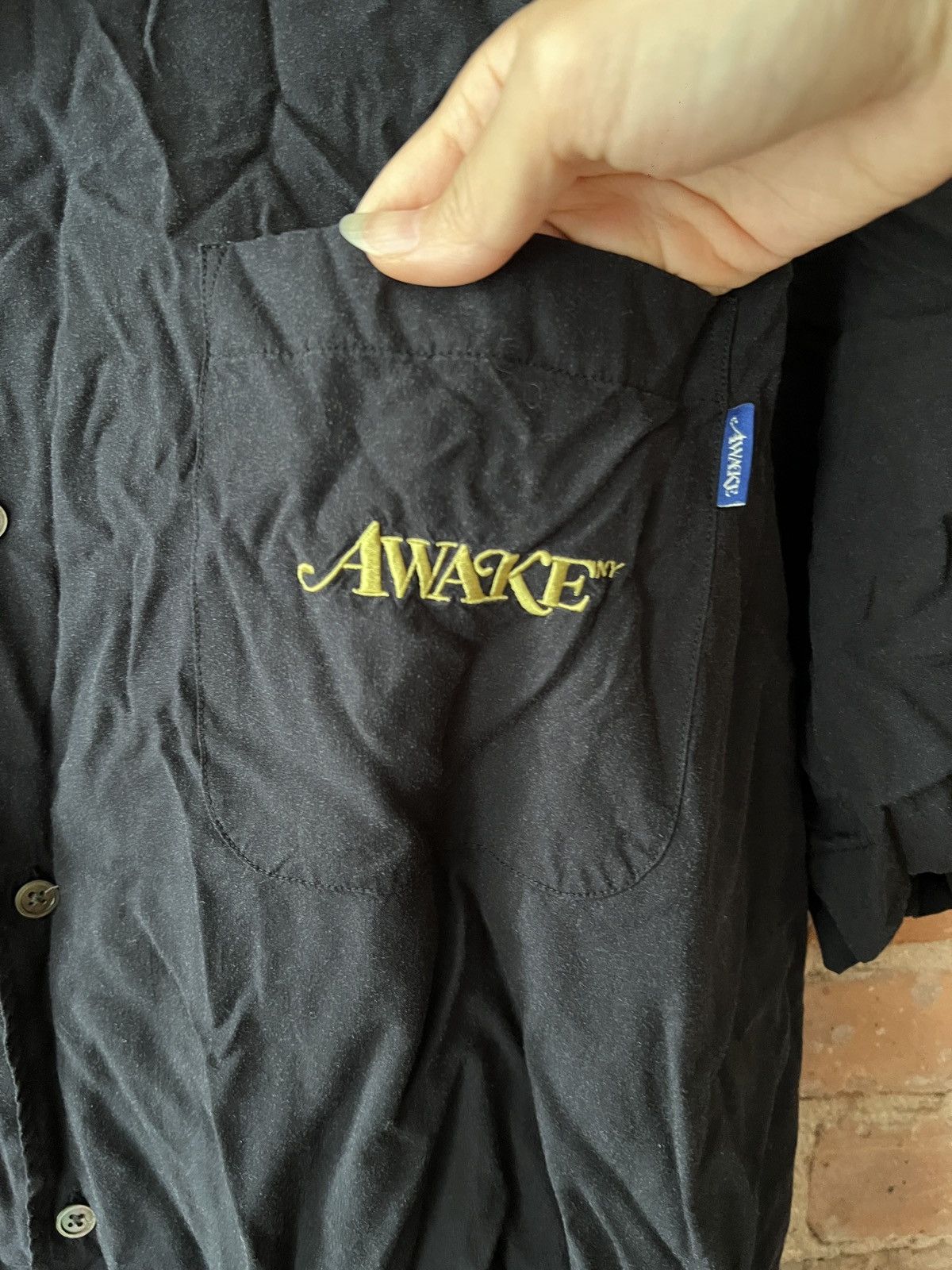 Awake NY Awake NY dice Hawaii shirt in black Size US L / EU 52-54 / 3 - 2 Thumbnail