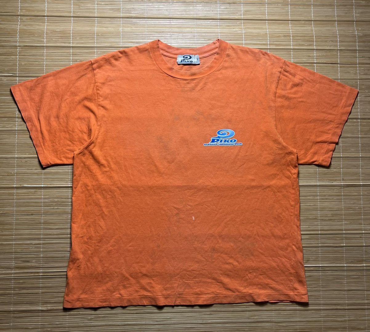 Vintage Vintage 90s boxy piko Hawaiian longboard wear t shirt Size US L / EU 52-54 / 3 - 2 Thumbnail