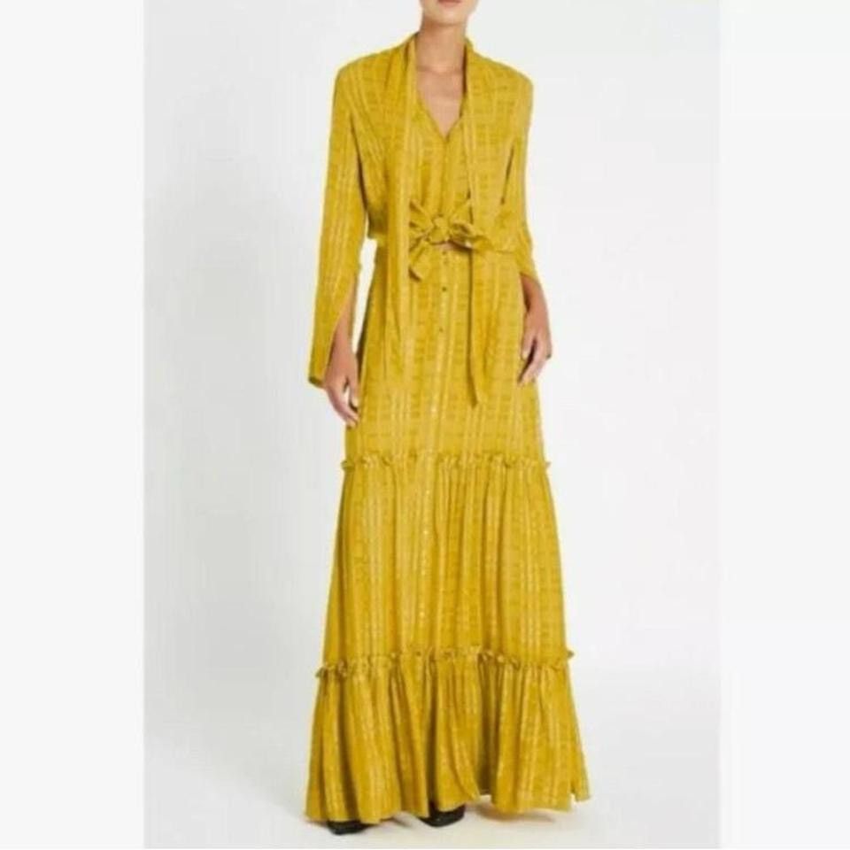 Other ✨ Sold Out Sass & Bide Mustard Maxi Skirt ✨ Size 30" / US 8 / IT 44 - 4 Thumbnail