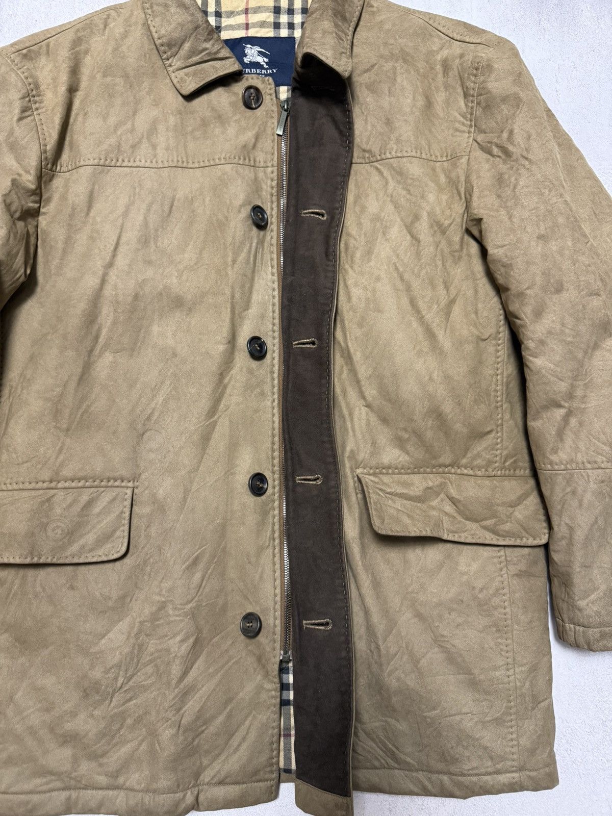 Burberry × Vintage Vintage Burberry Coat Jacket Amaretta Mens 48 Size Size US L / EU 52-54 / 3 - 9 Thumbnail