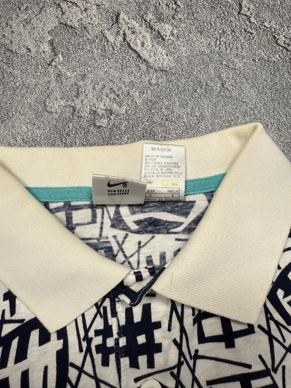 Nike Vintage Nike Court Polo Shirt Tennis Logo Swoosh Size US L / EU 52-54 / 3 - 6 Thumbnail