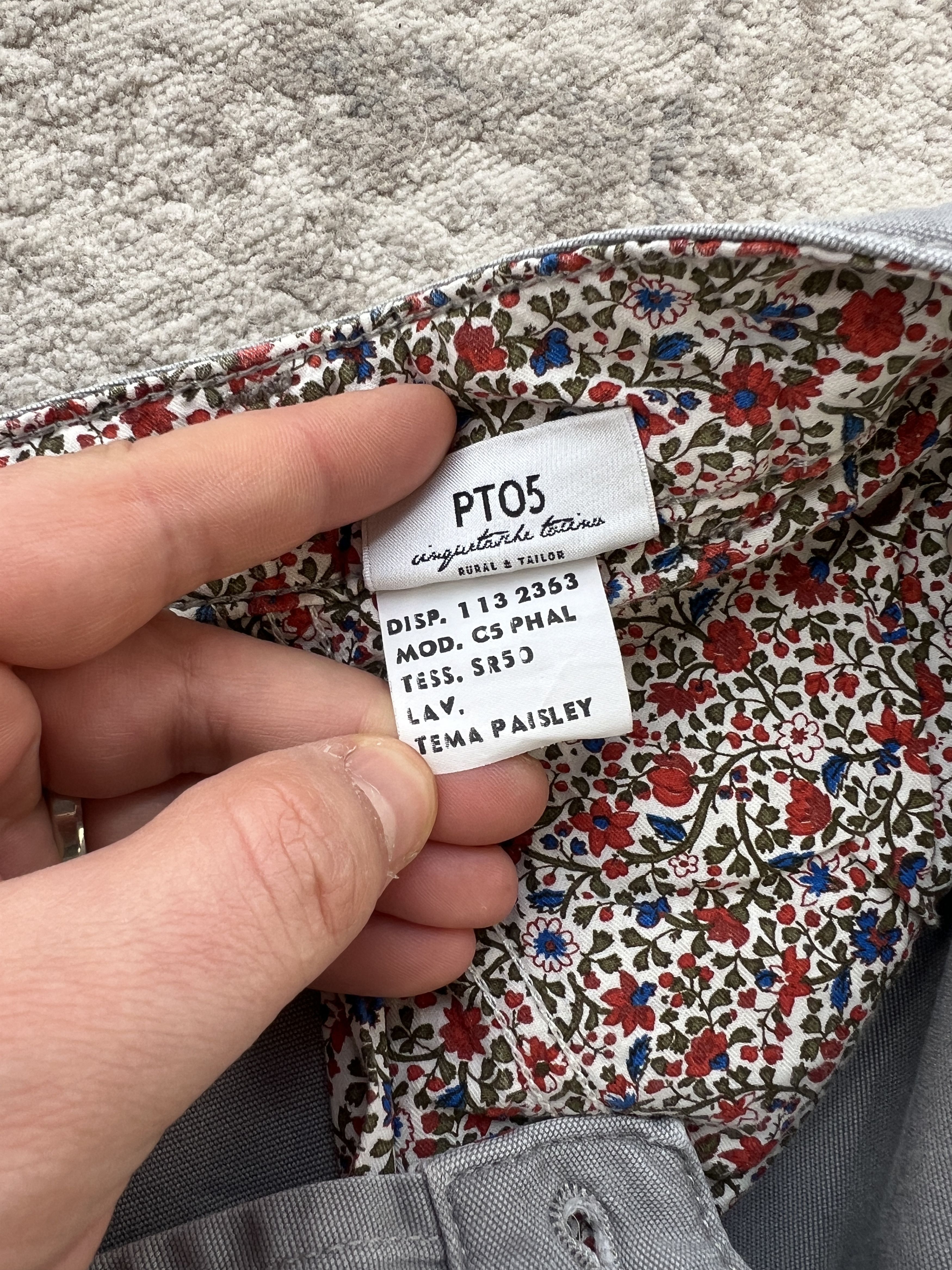 PT Torino PT05 Slim Fit Pants Size US 32 / EU 48 - 8 Thumbnail