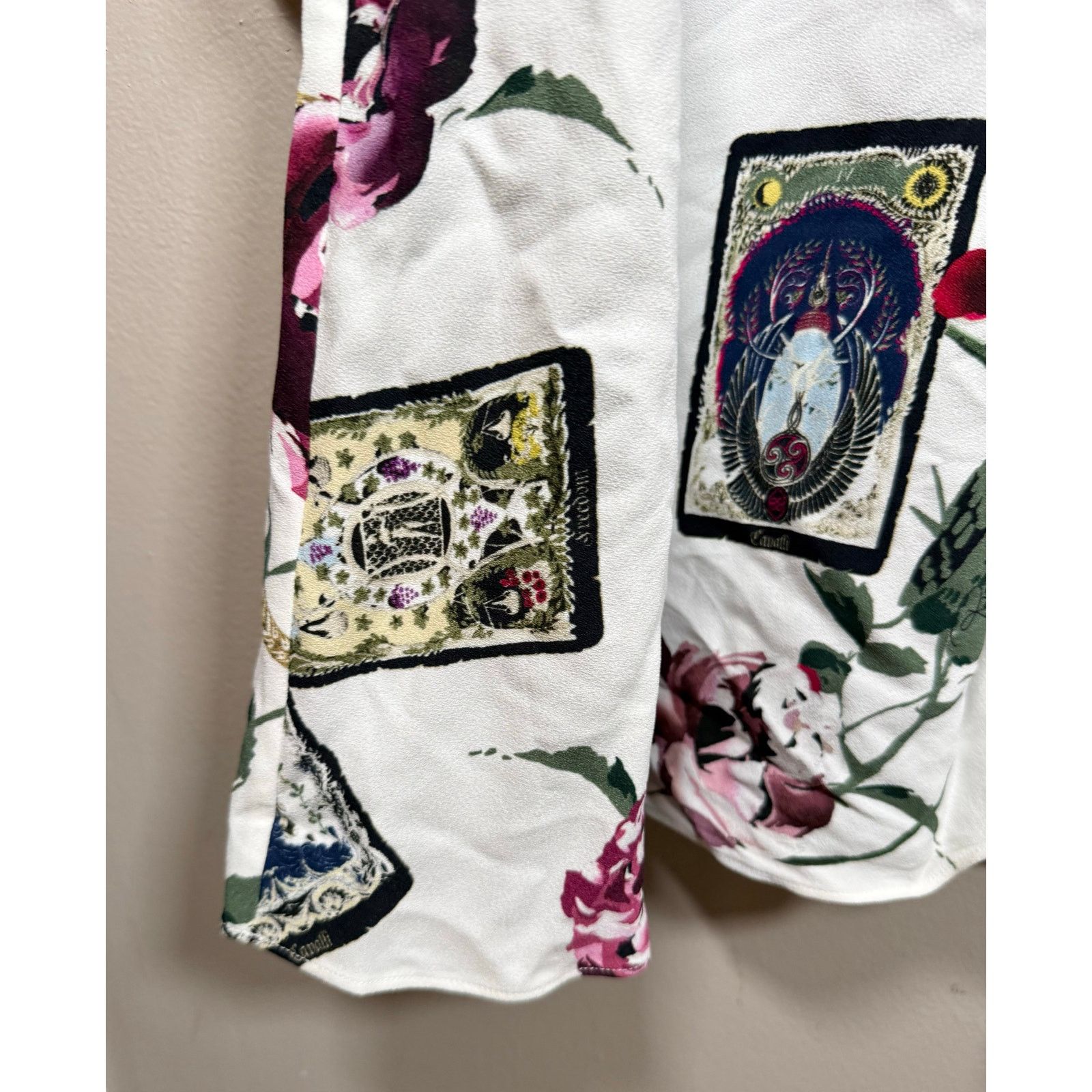 Roberto Cavalli Roberto Cavalli Floral Tarot Card Dress in 44IT/8 US $2300 Size M / US 6-8 / IT 42-44 - 6 Thumbnail