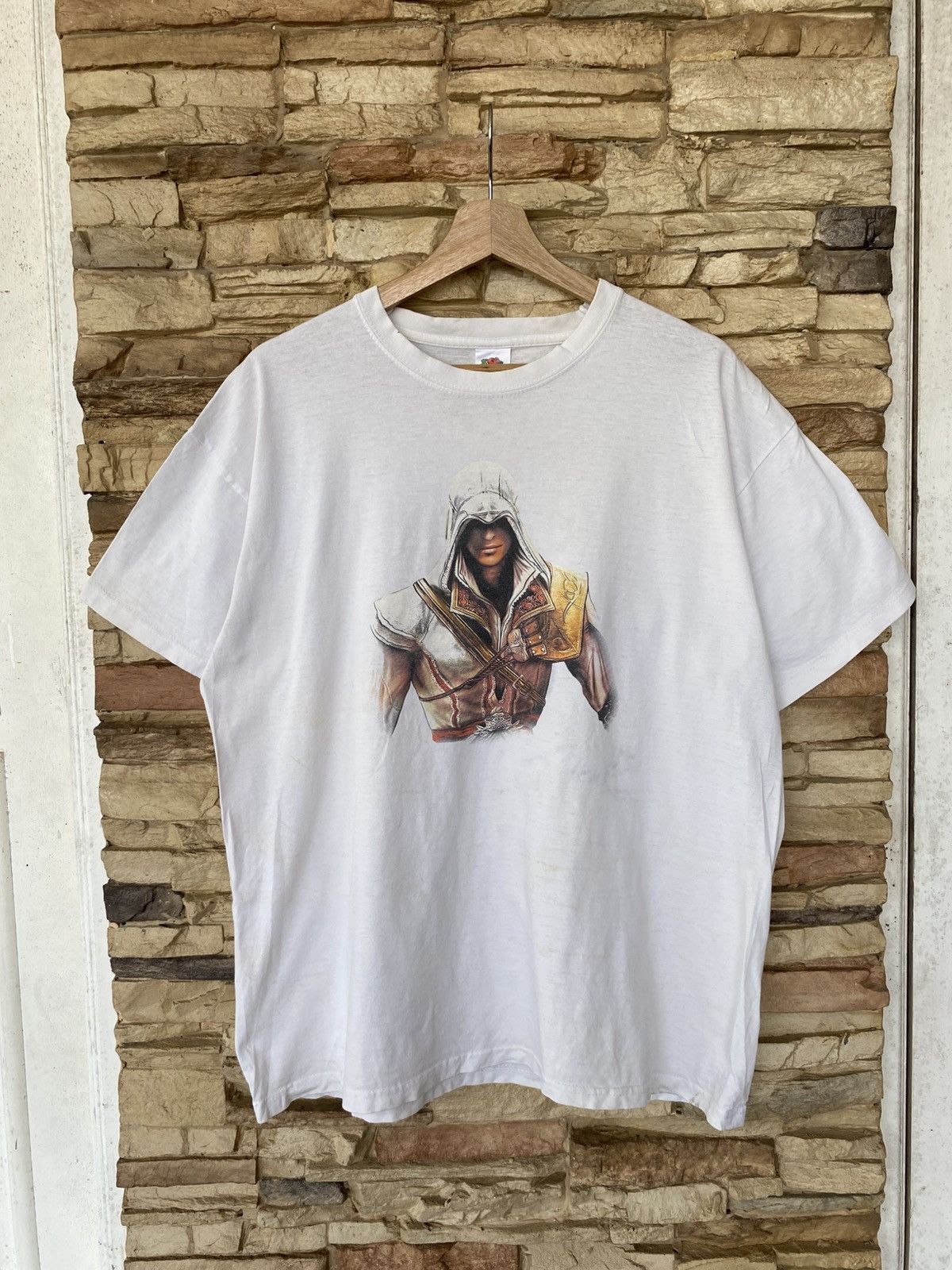 Vintage Vintage 2009 Assassin's Creed II Ezio Auditore Video Game Promo Playstation Tees Size US L / EU 52-54 / 3 - 1 Thumbnail