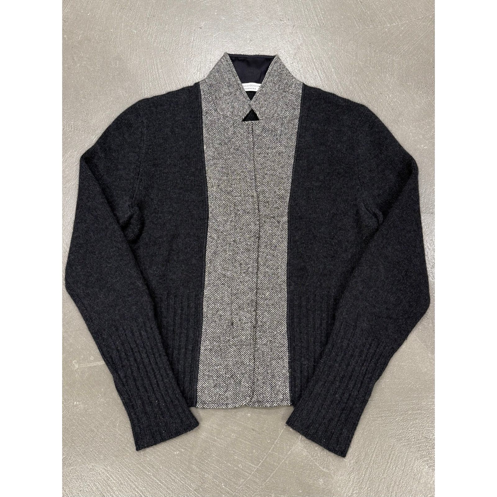 Brunello Cucinelli Brunello Cucinelli cashmere hybrid knit Size US L / EU 52-54 / 3 - 1 Thumbnail